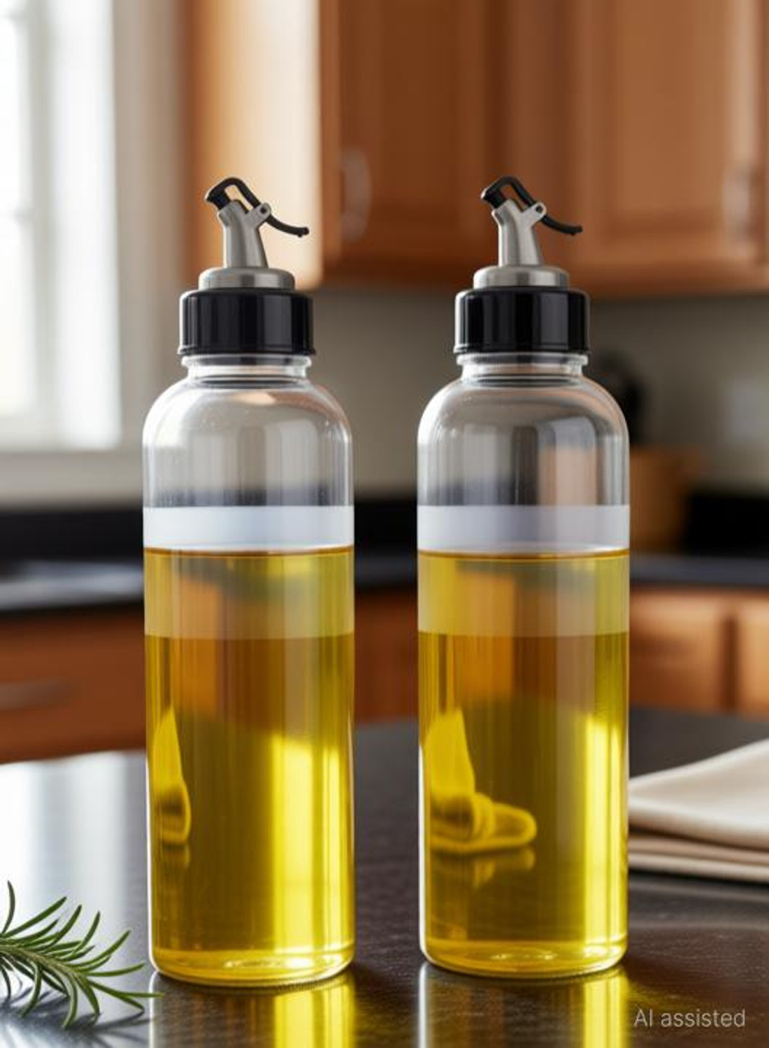 Image of Dk Trendz 1000 ml Cooking Oil Dispenser Set