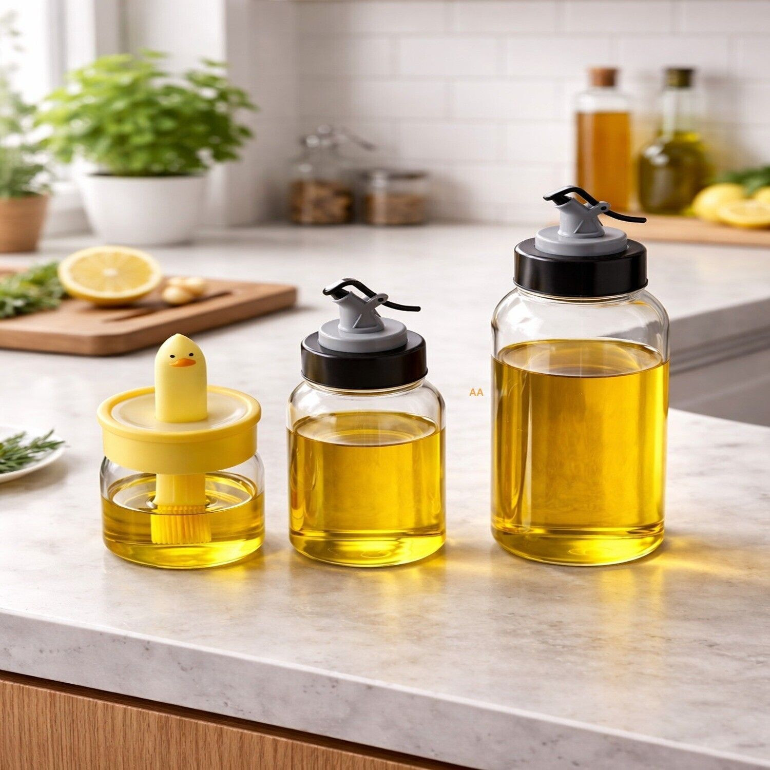 Image of OTIZ 1000 ml Cooking Oil Dispenser Set