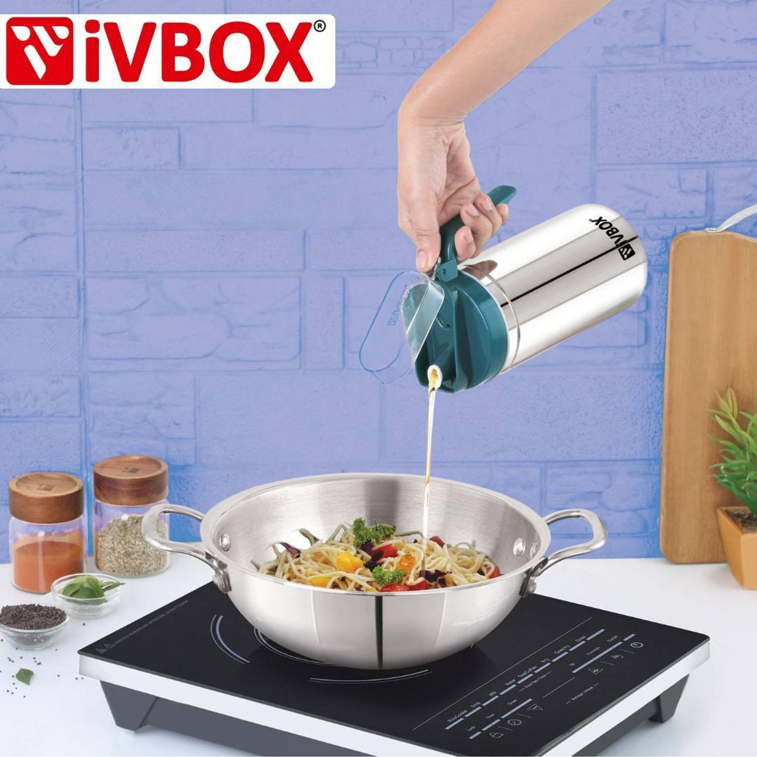 Image of iVBOX 1000 ml Cooking Oil Dispenser