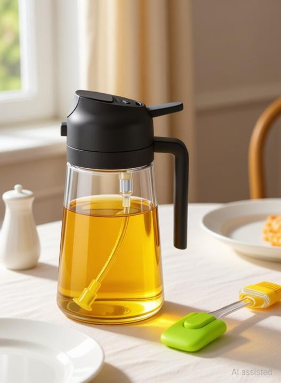 Image of SK RAYAN 500 ml Cooking Oil Dispenser Set