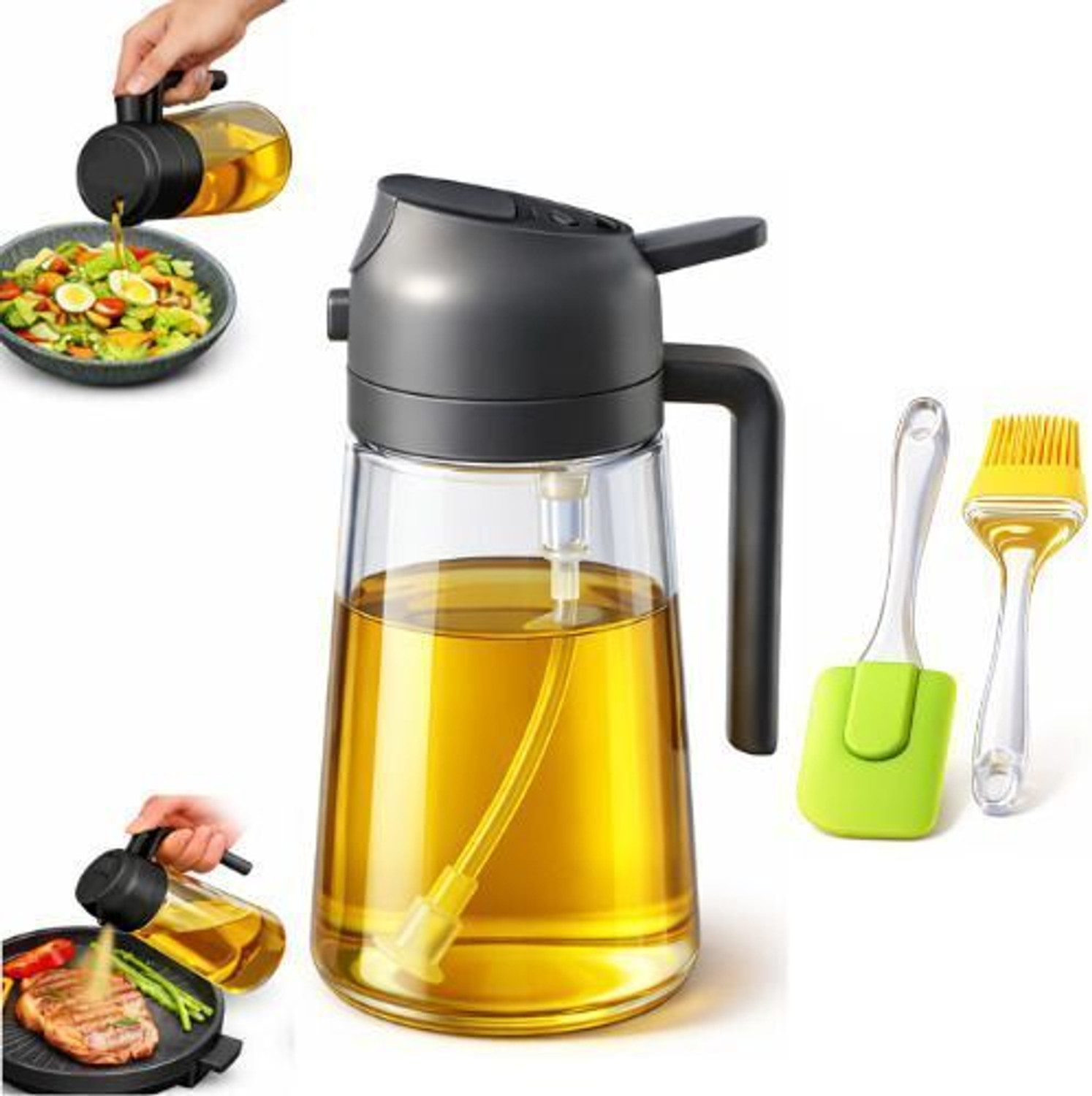 Image of SK RAYAN 500 ml Cooking Oil Dispenser Set