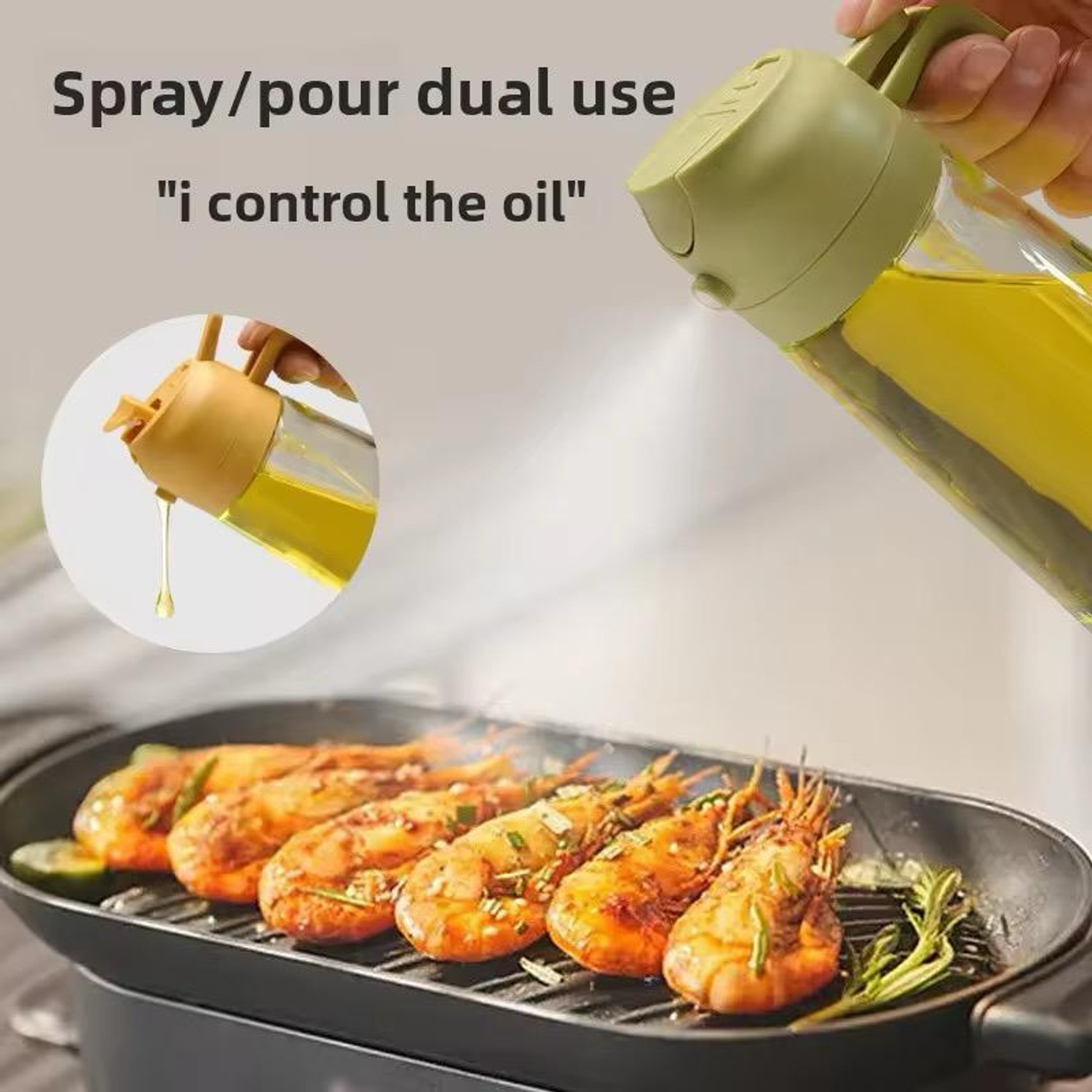 Image of VZOIR 500 ml Cooking Oil Sprayer