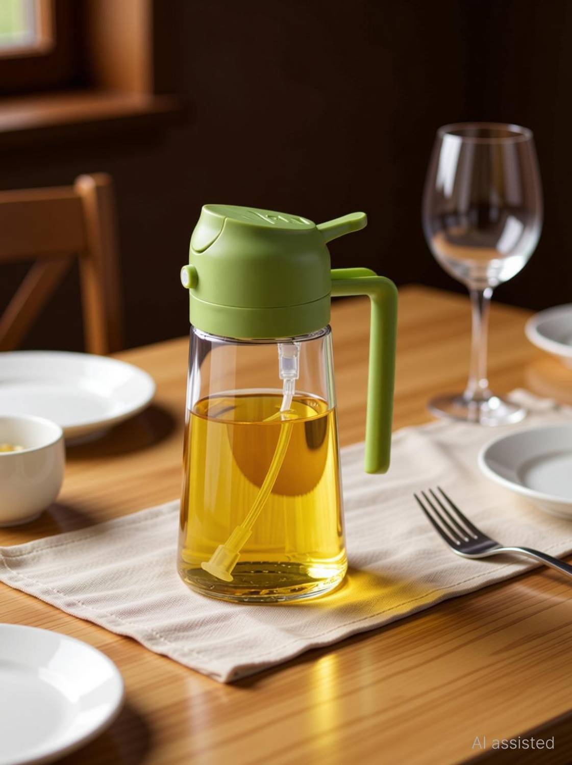 AJCART 500 ml Cooking Oil Dispenser Set
