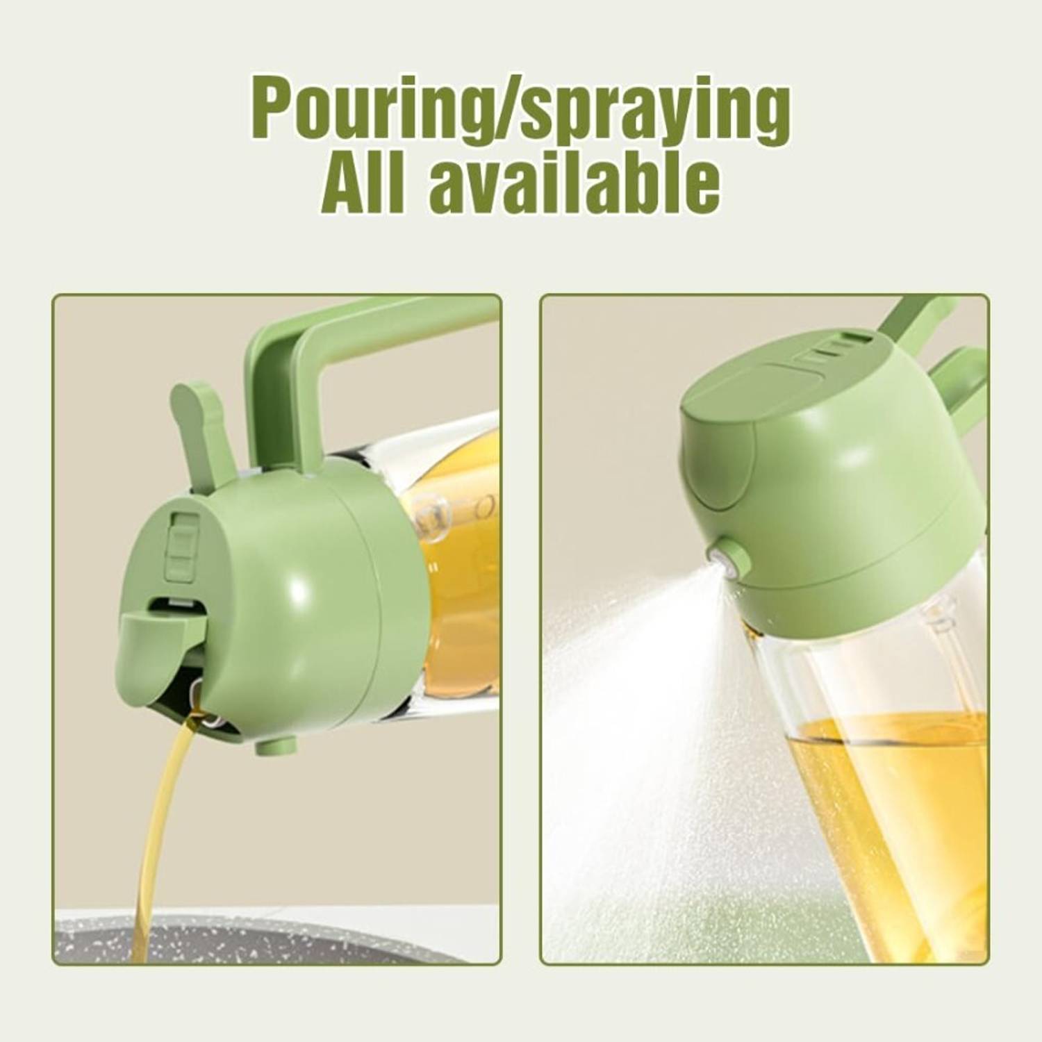 Shivventure 1000 ml Cooking Oil Dispenser 1 L - Image 2