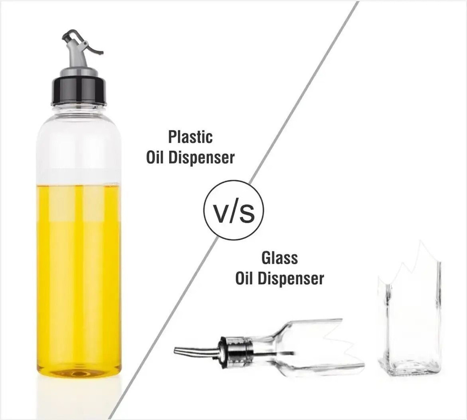 Image of OTIZ 1000 ml Cooking Oil Dispenser Set
