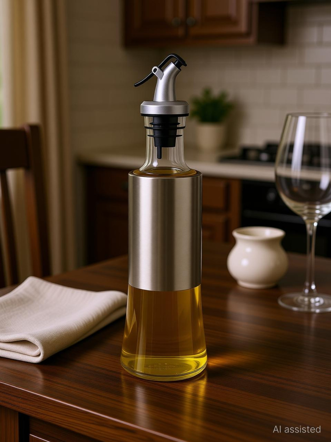 Image of JP STEEL PRODUCTS 350 ml Cooking Oil Dispenser