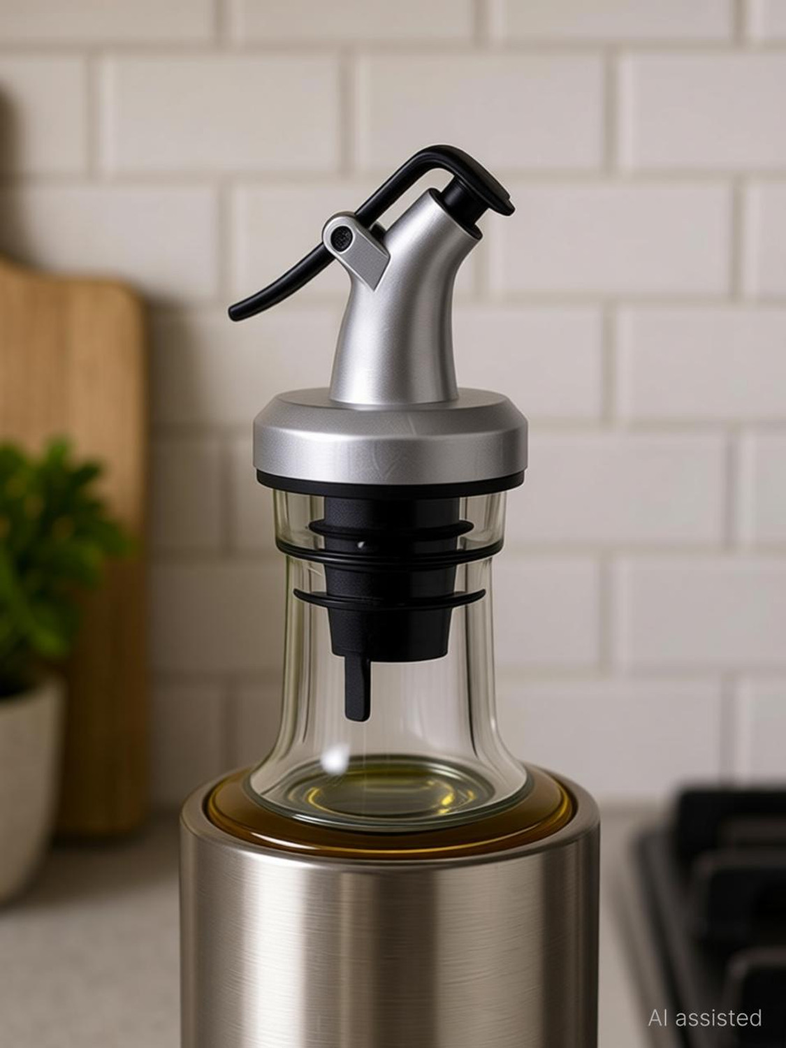 Image of JP STEEL PRODUCTS 350 ml Cooking Oil Dispenser