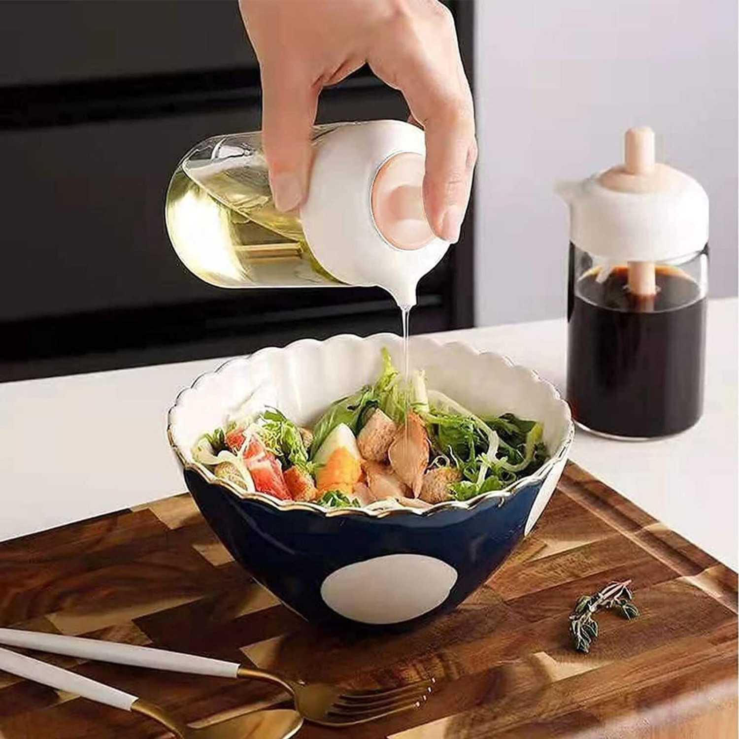 Image of Krishna Creation 230 ml Cooking Oil Dispenser