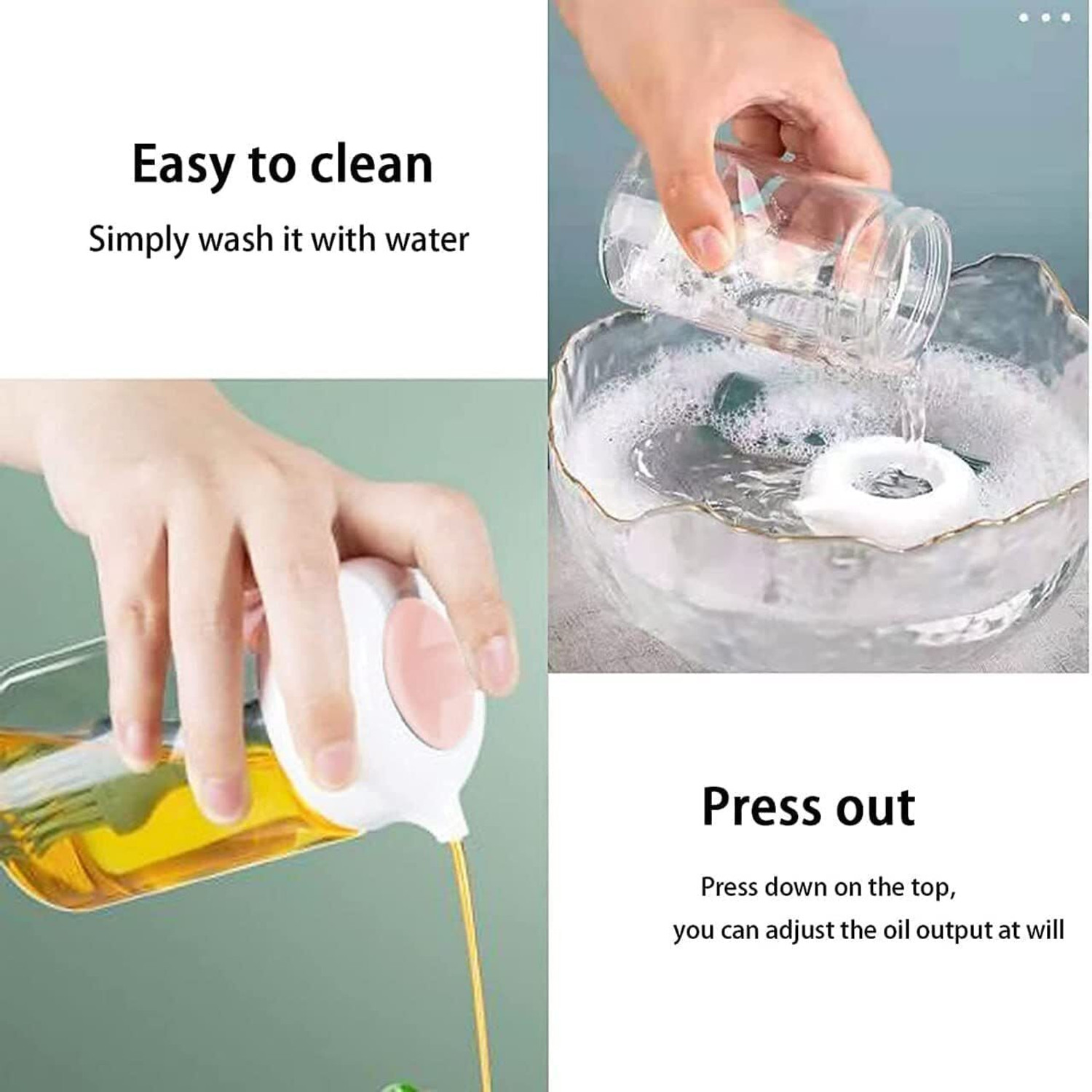 Image of Krishna Creation 230 ml Cooking Oil Dispenser