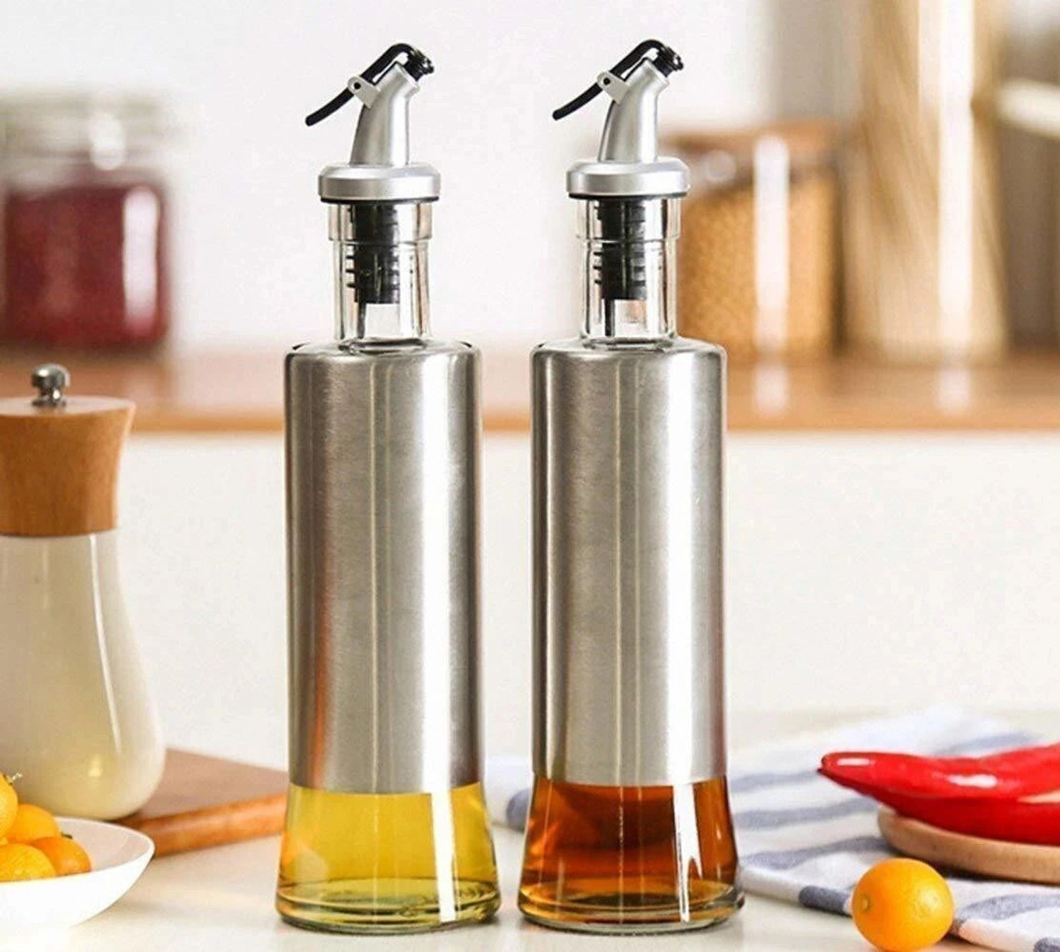 Image of Ramkuwar 500 ml Cooking Oil Dispenser Set