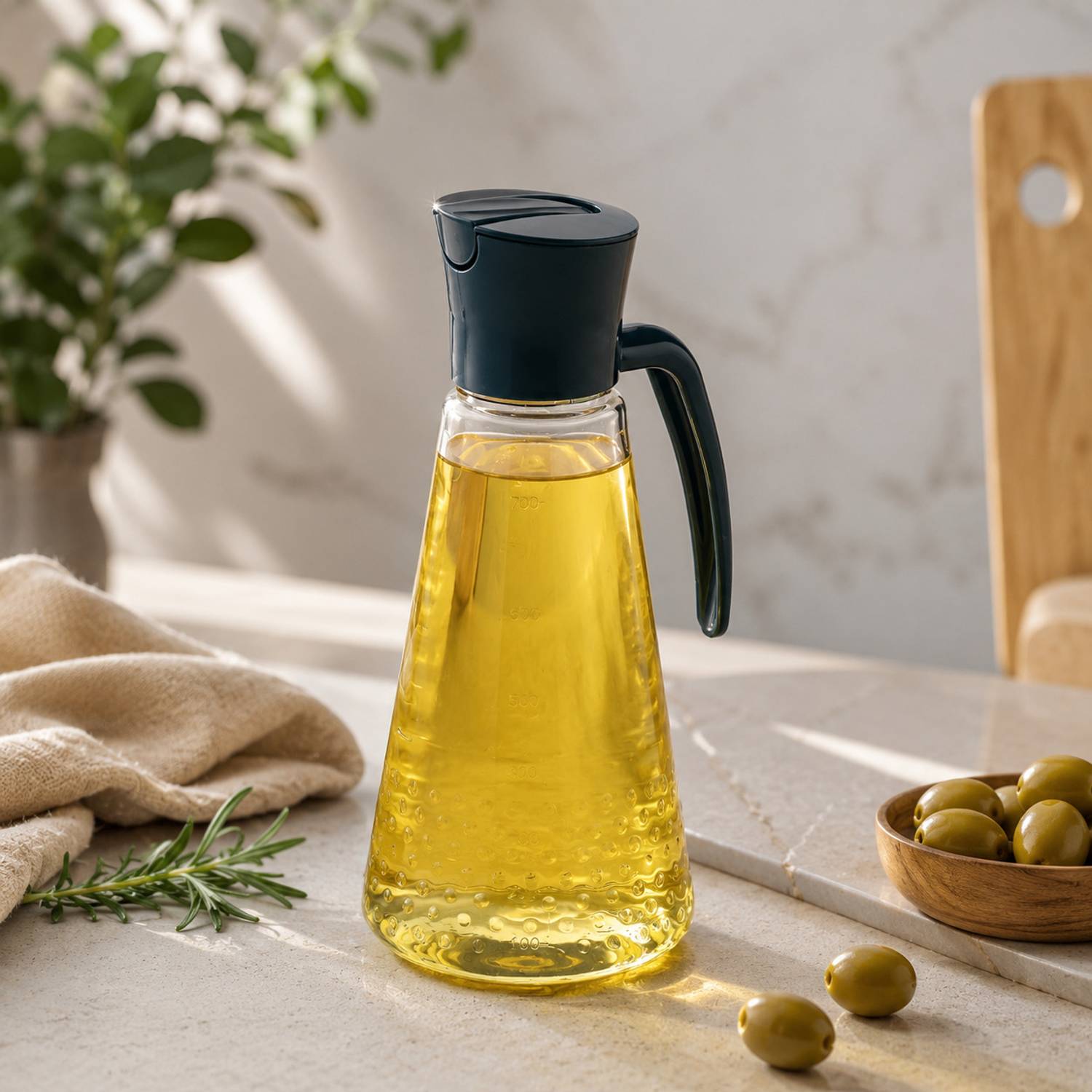 HOMVIO 700 ml Cooking Oil Dispenser