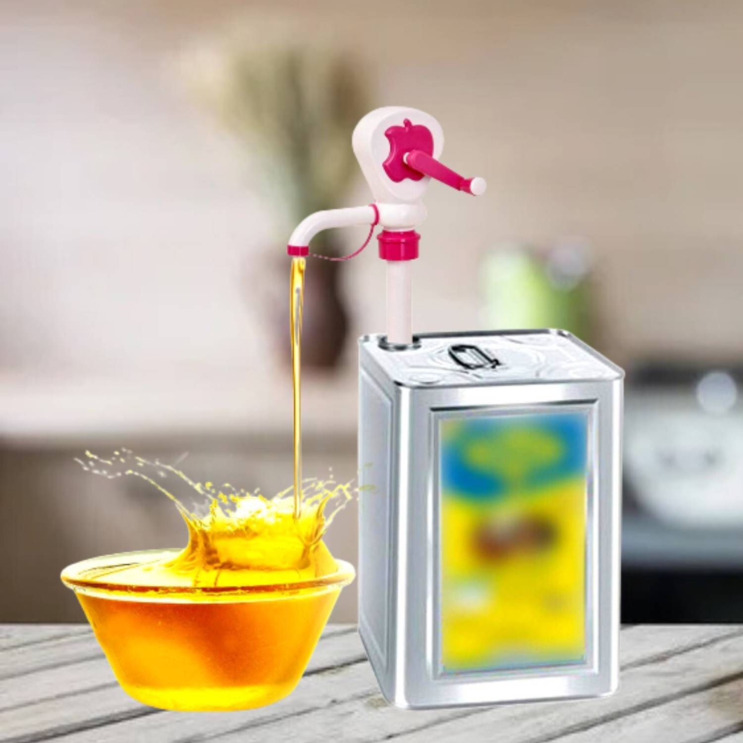 Bharatmart 15000 ml Cooking Oil Dispenser