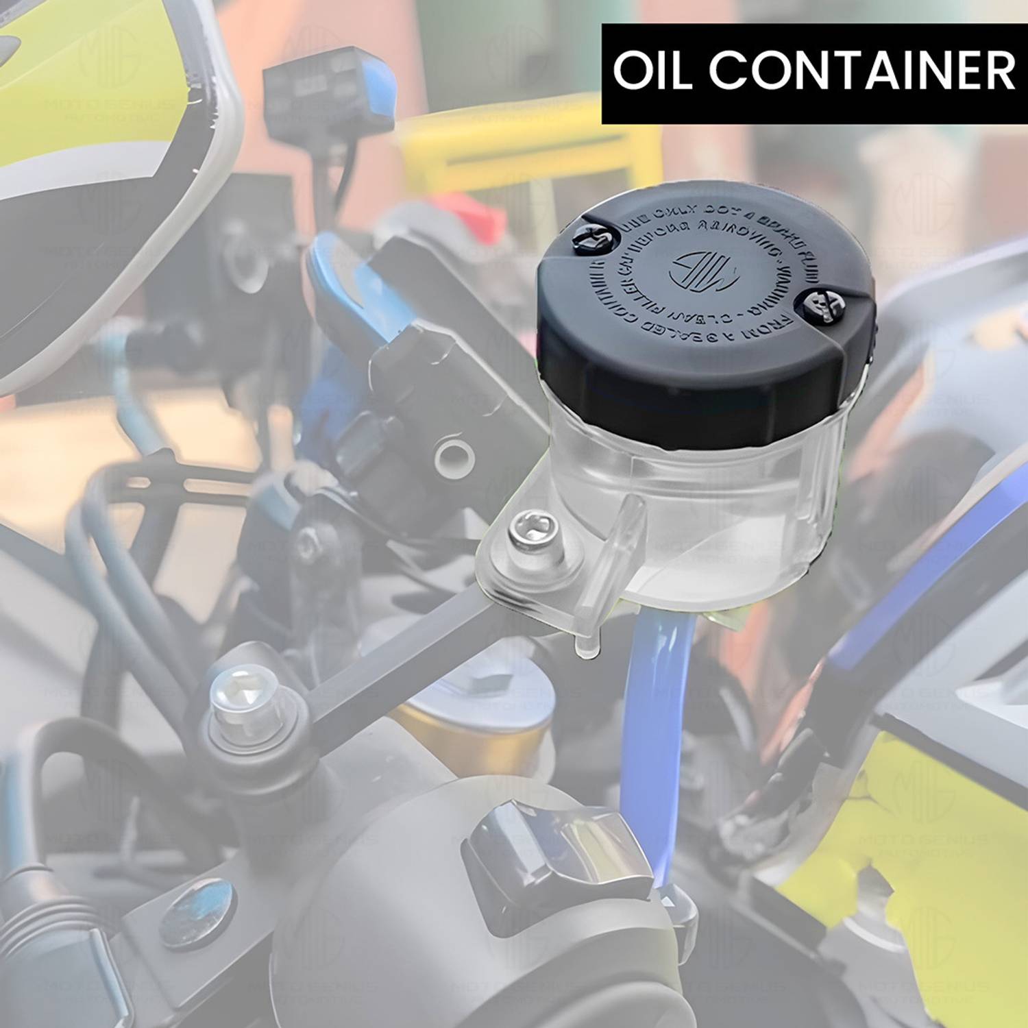 Moto Genius Front Brembo Brake Clutch Fluid Bottle 2QTY - Image 4