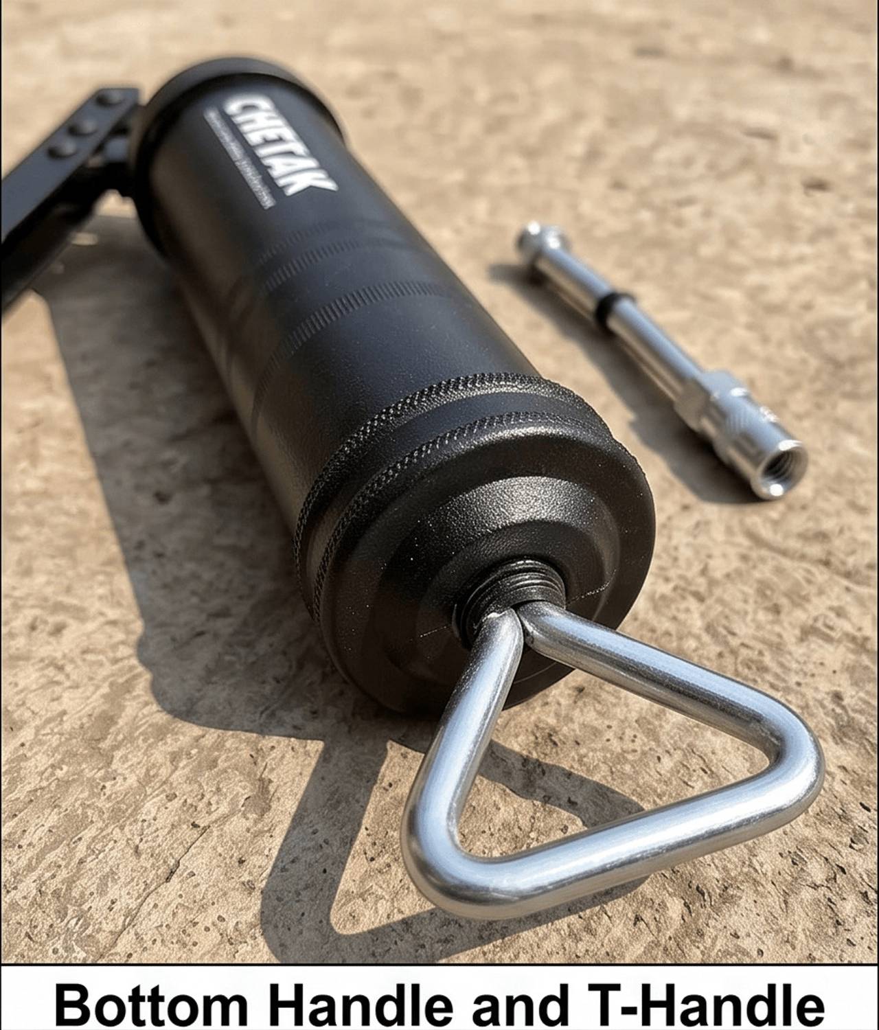 Chetak Lever type Steel grease gun (500 Gms ) complete with