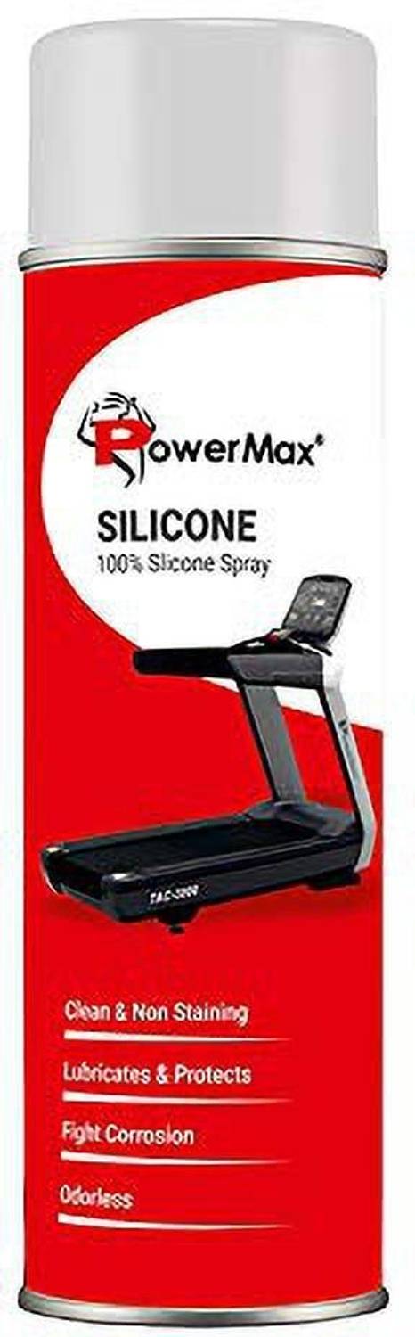 Powermax Fitness Silicone Oil Lubricant Spray for Treadmill (500ml), Use  For Equipment Applications Extra Long Control Flow Applicator Easy To Use  On All Treadmills Manual Sprayer Price in India - Buy Powermax