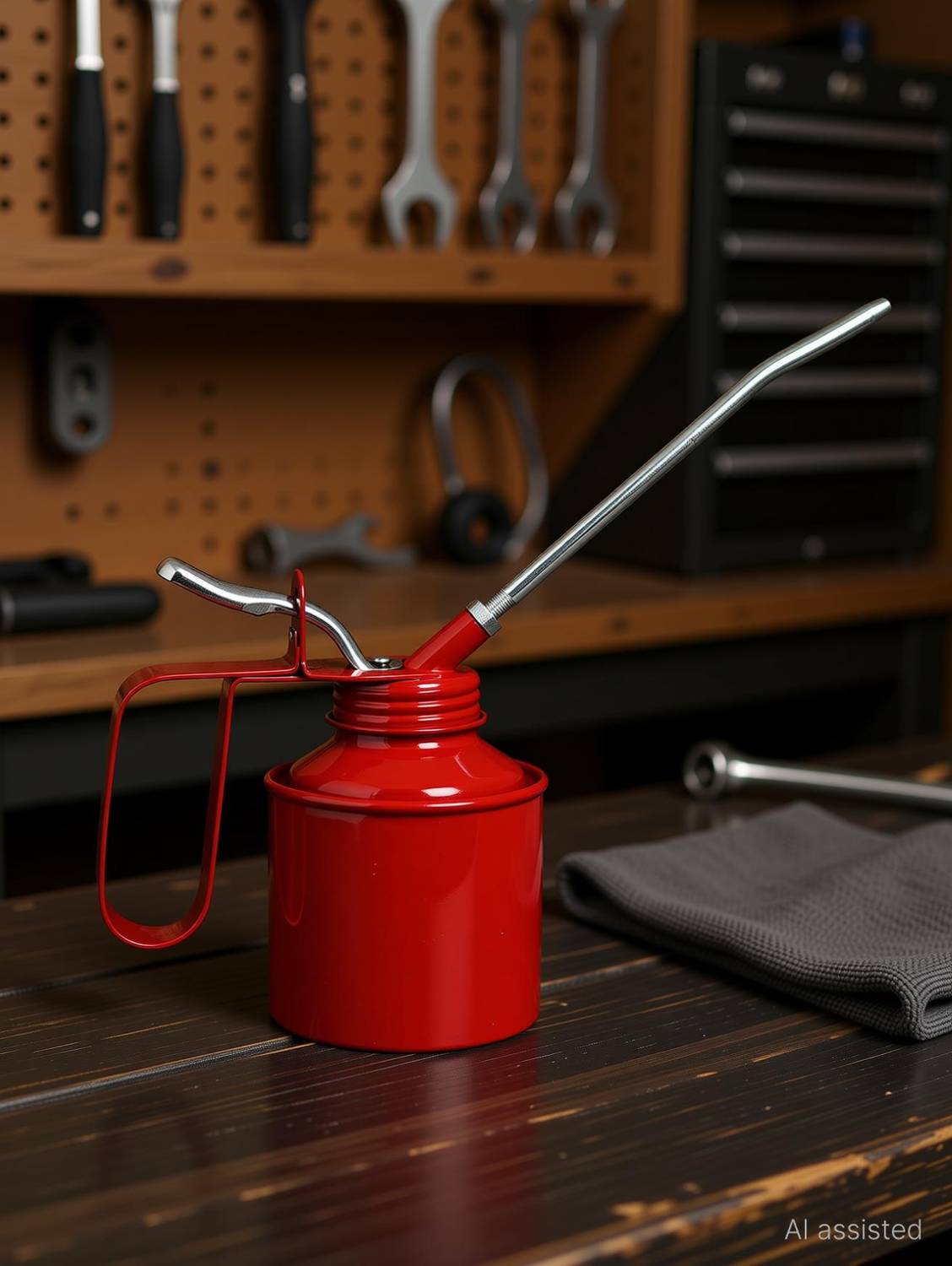 Chetak 236 ml Oil Can/Manual Pump - Image 2