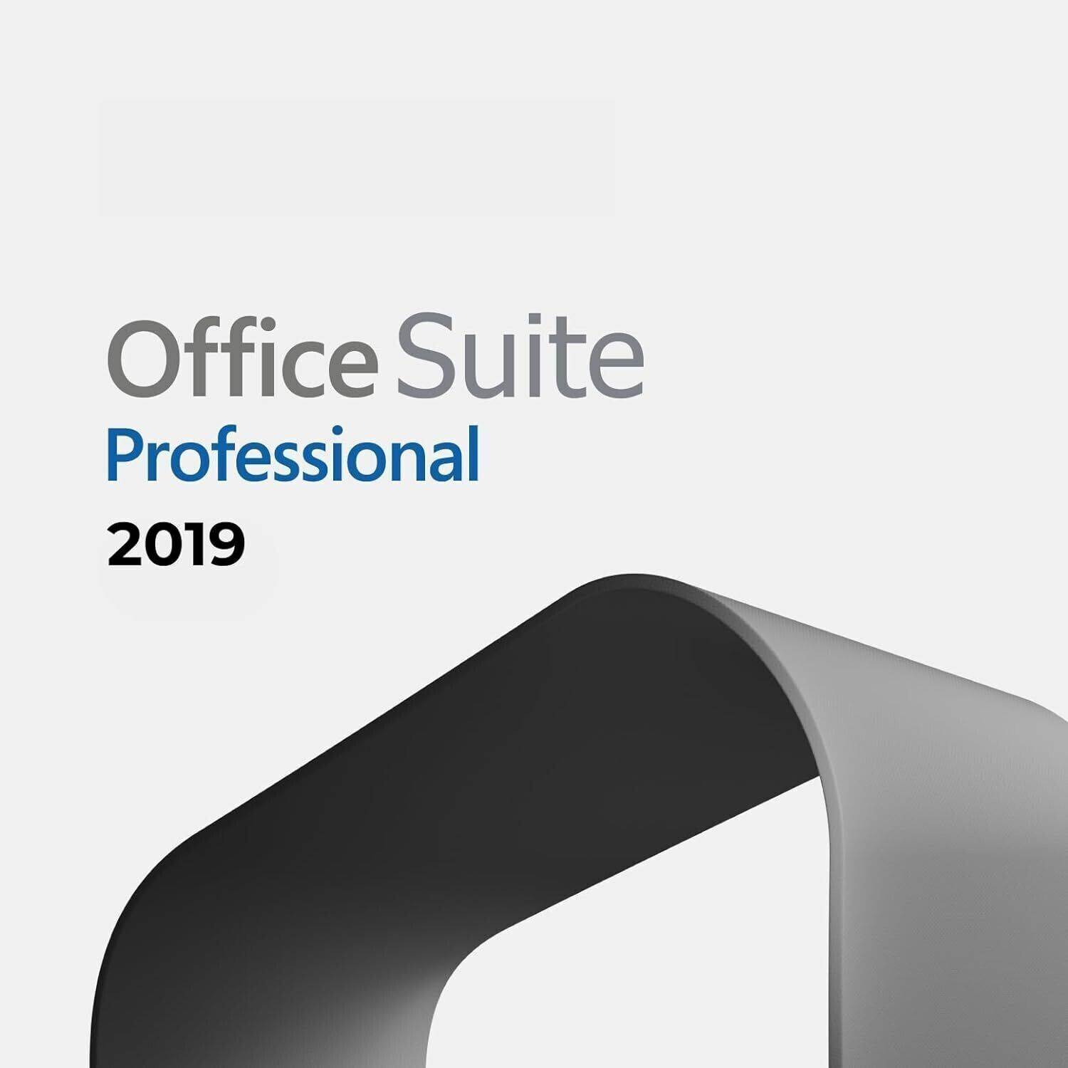 MICROSOFT Office 2019 Professional Plus Lifetime 1 User 1 Pc