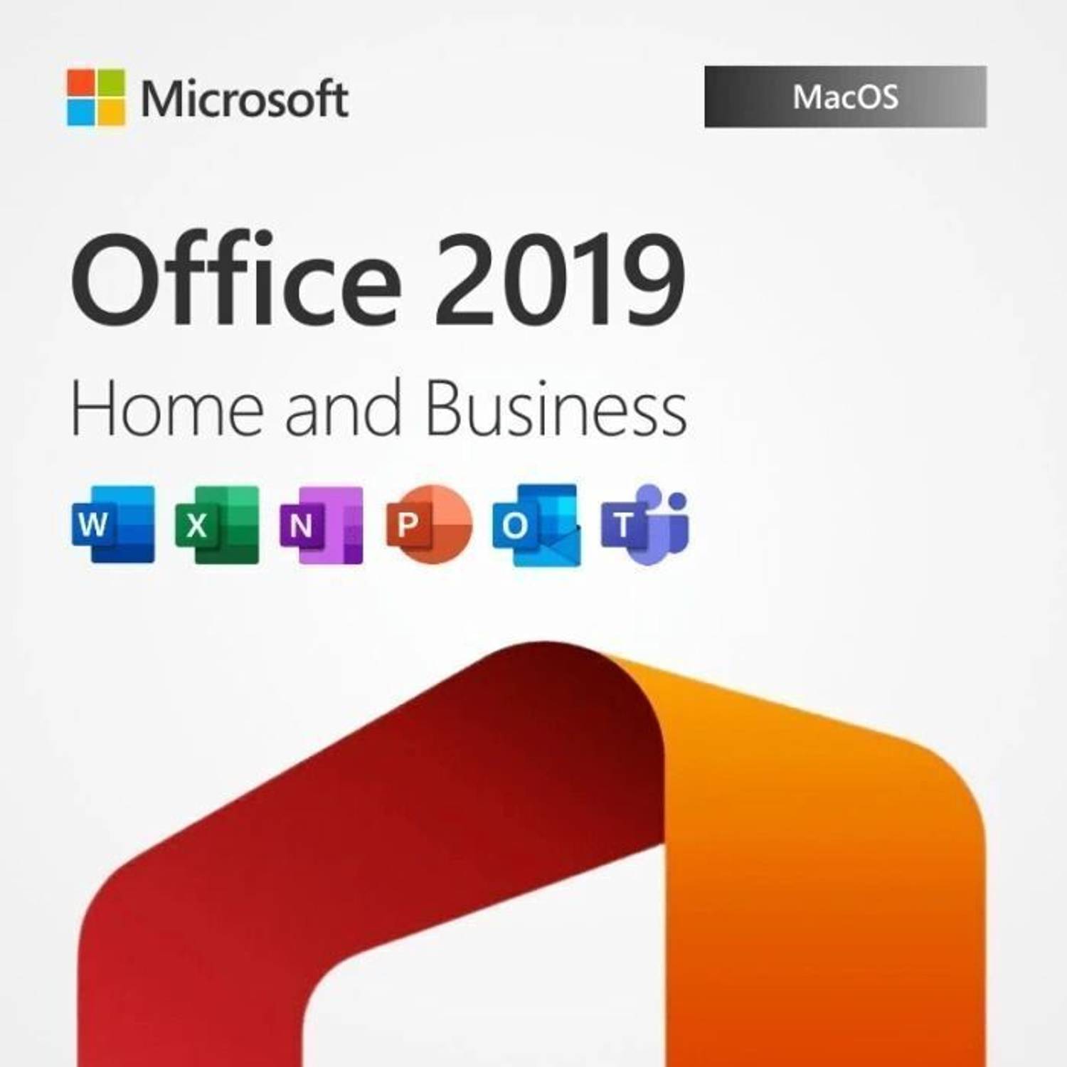 MICROSOFT OFFICE 2019 HOME & BUSINESS ( 1 MAC ) EMAIL BIND (EMAIL