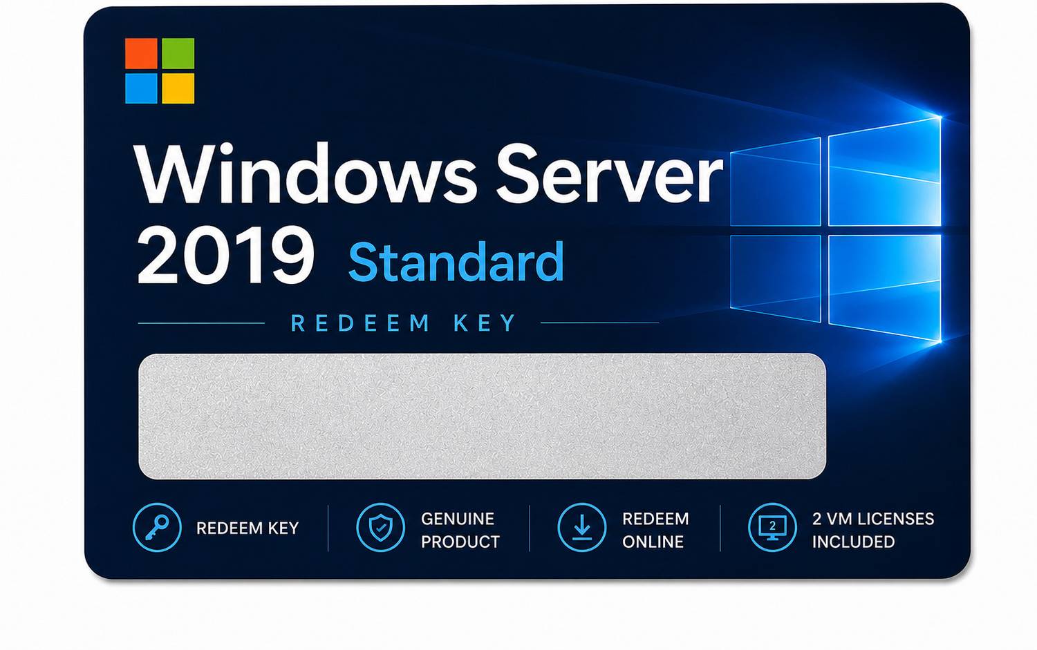 Gamework WS2019STD-REDEEMKEY08 Standard Edition x32 x64 Operating System License