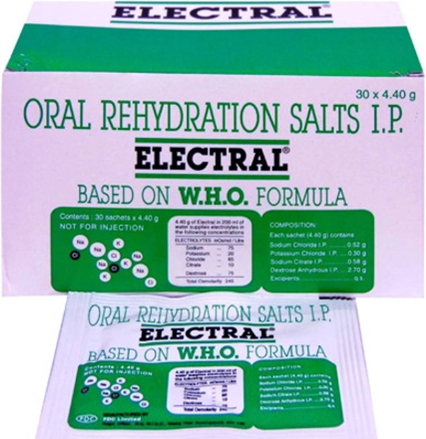 FDC Electral Regular Flavour Pack of 10 - Image 1