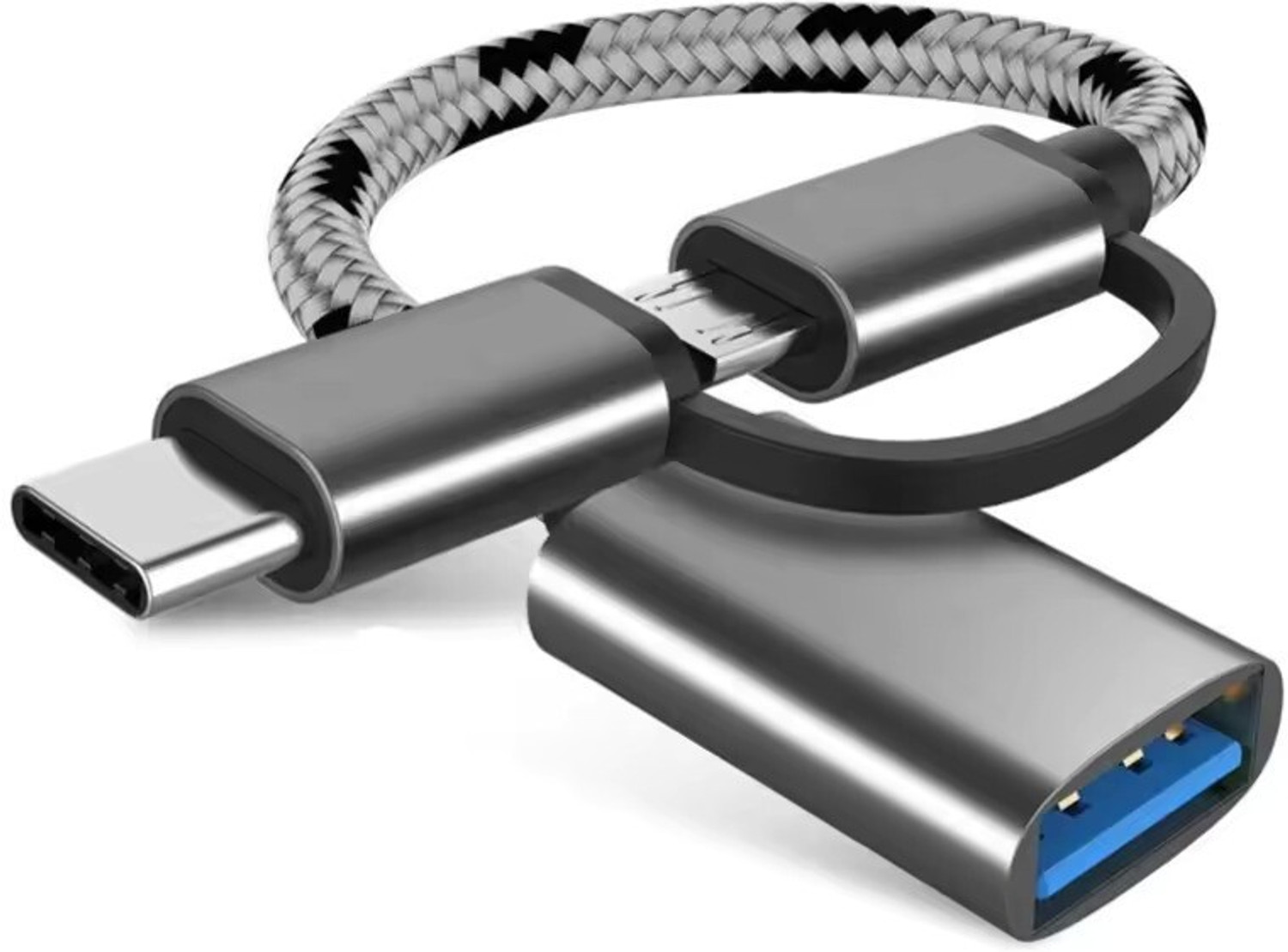 Image of RPMSD USB Type C, Micro USB OTG Adapter