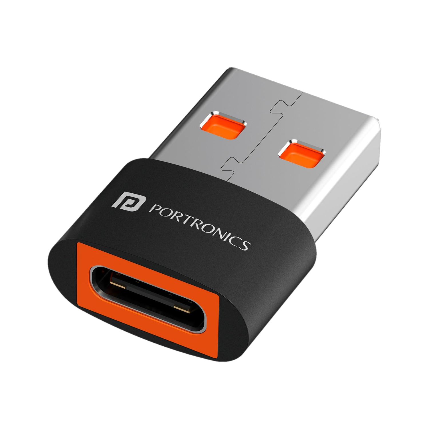 Portronics USB Type C, USB OTG Adapter