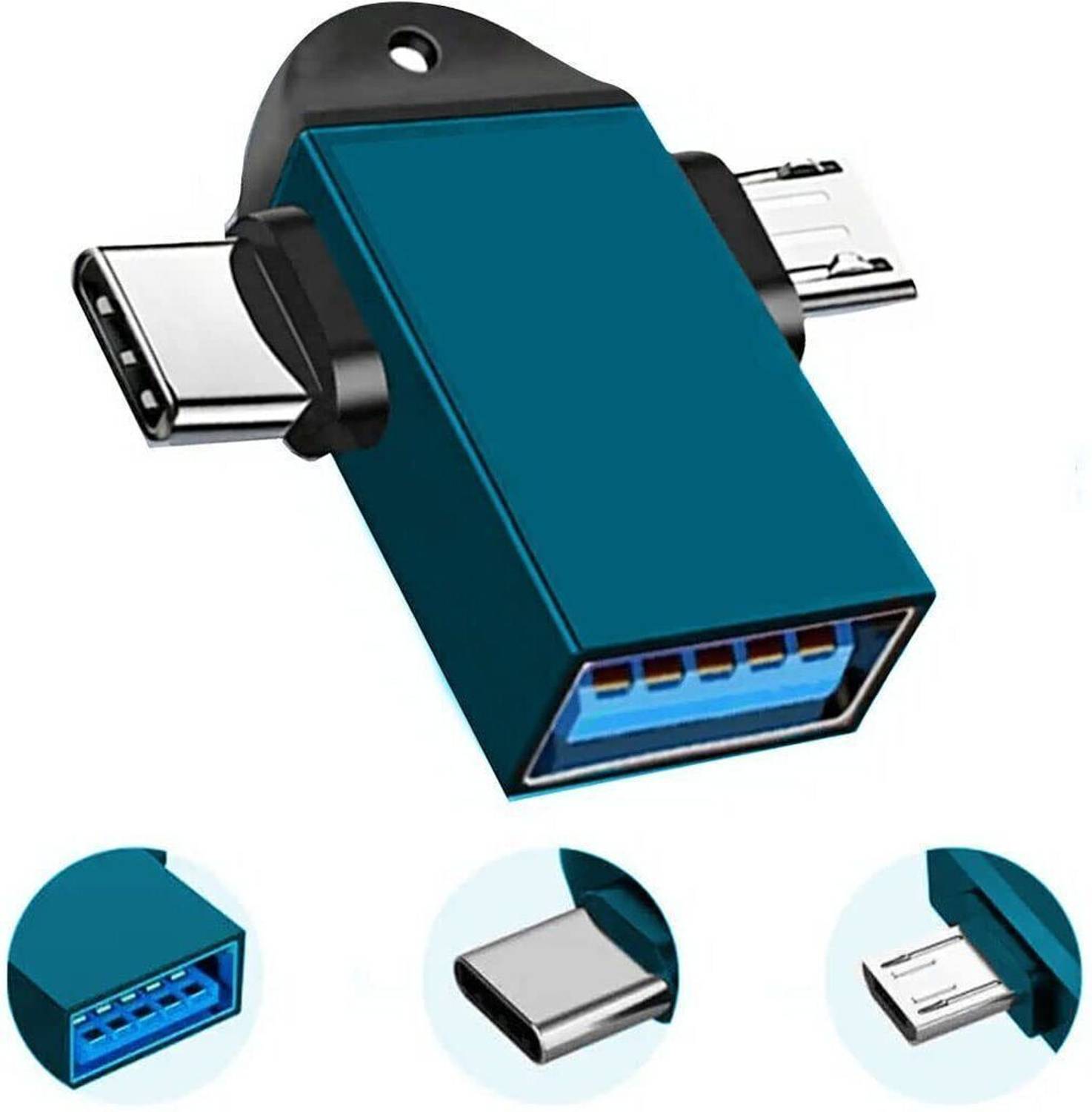 Shubhank Micro USB, USB Type C OTG Adapter