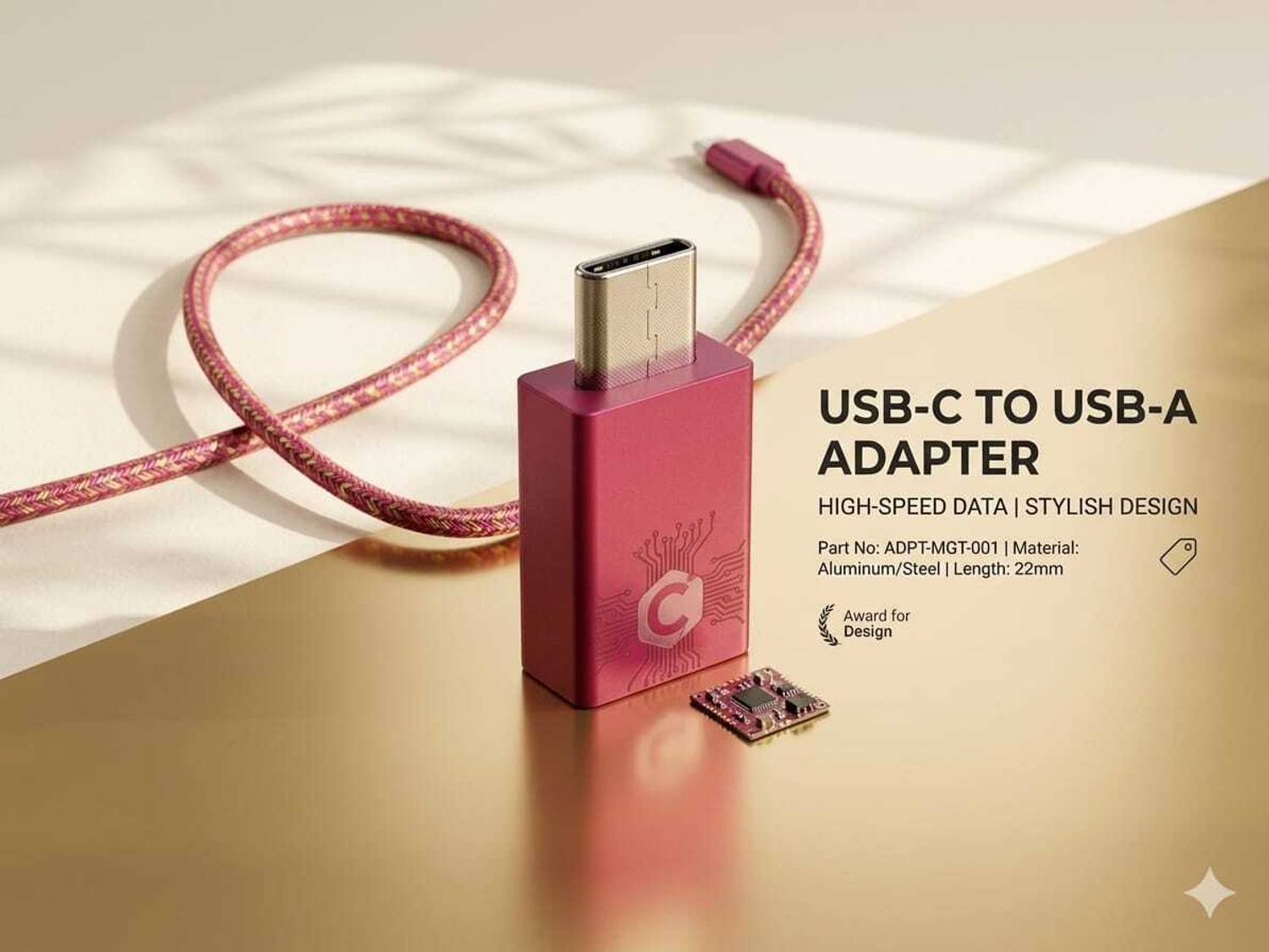 smfg USB Type C OTG Adapter