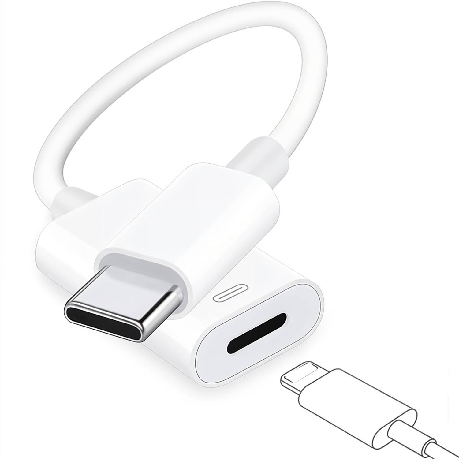 Verilux Lightning, USB Type C OTG Adapter