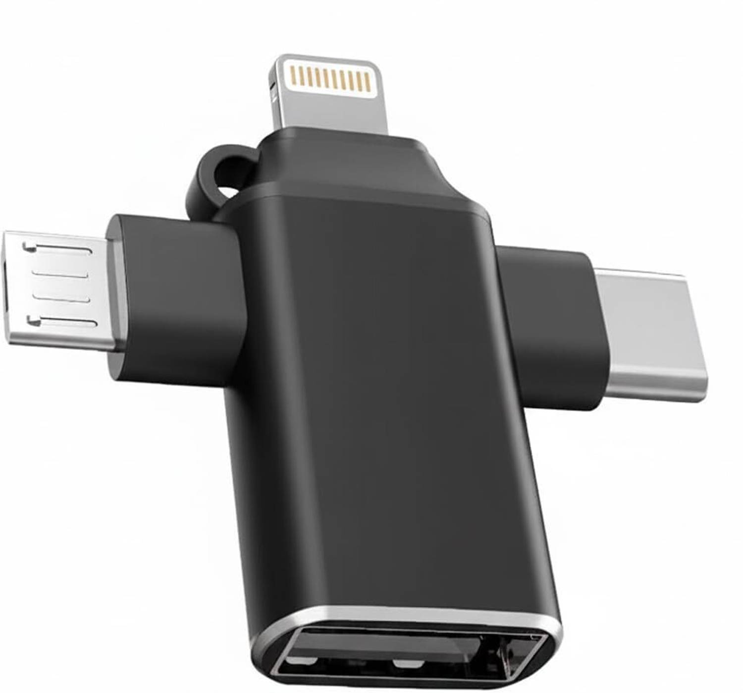 Aenoko Micro USB, USB Type C, Lightning OTG Adapter