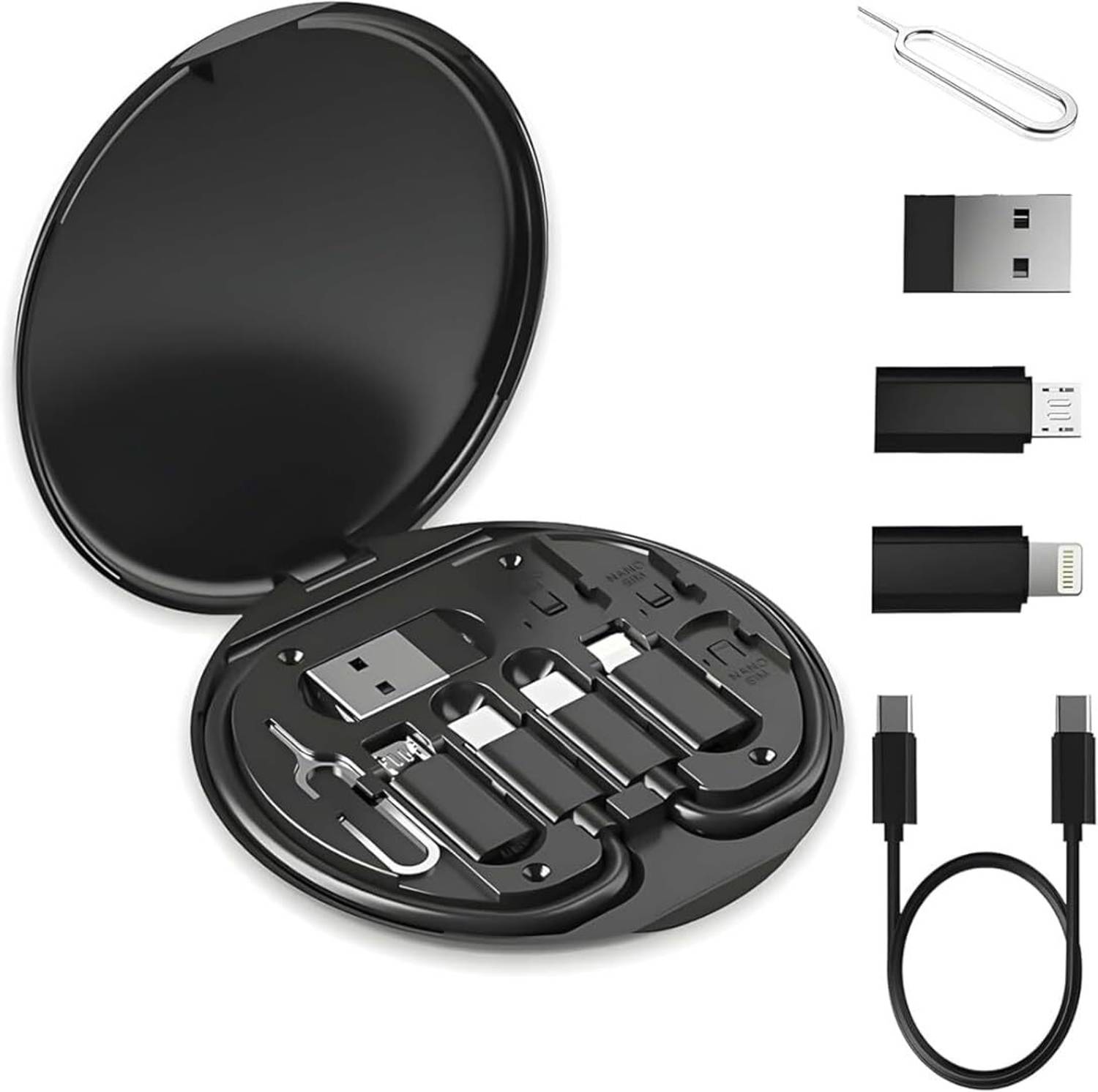 DPJ Lightning, Micro USB, USB Type C OTG Adapter