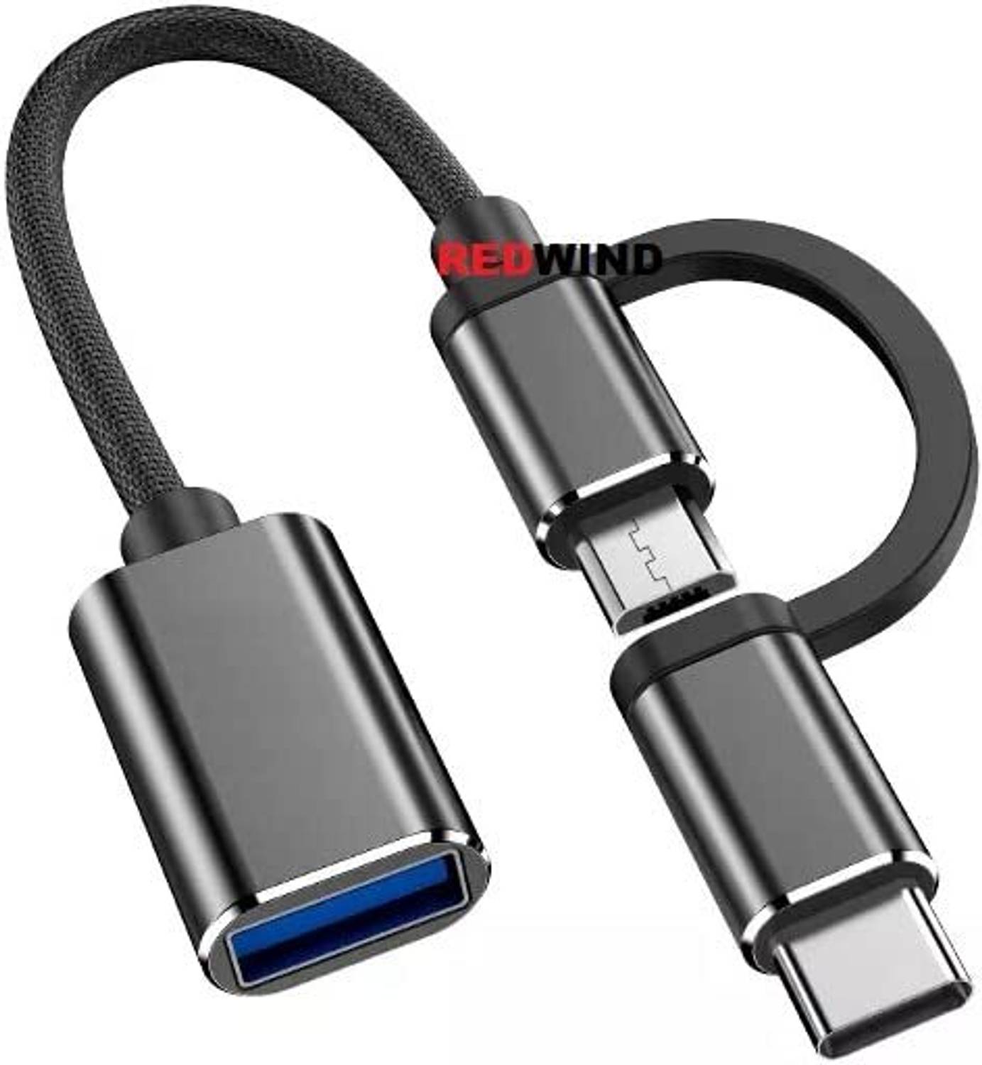 Silkland USB Type C, Micro USB, USB OTG Adapter