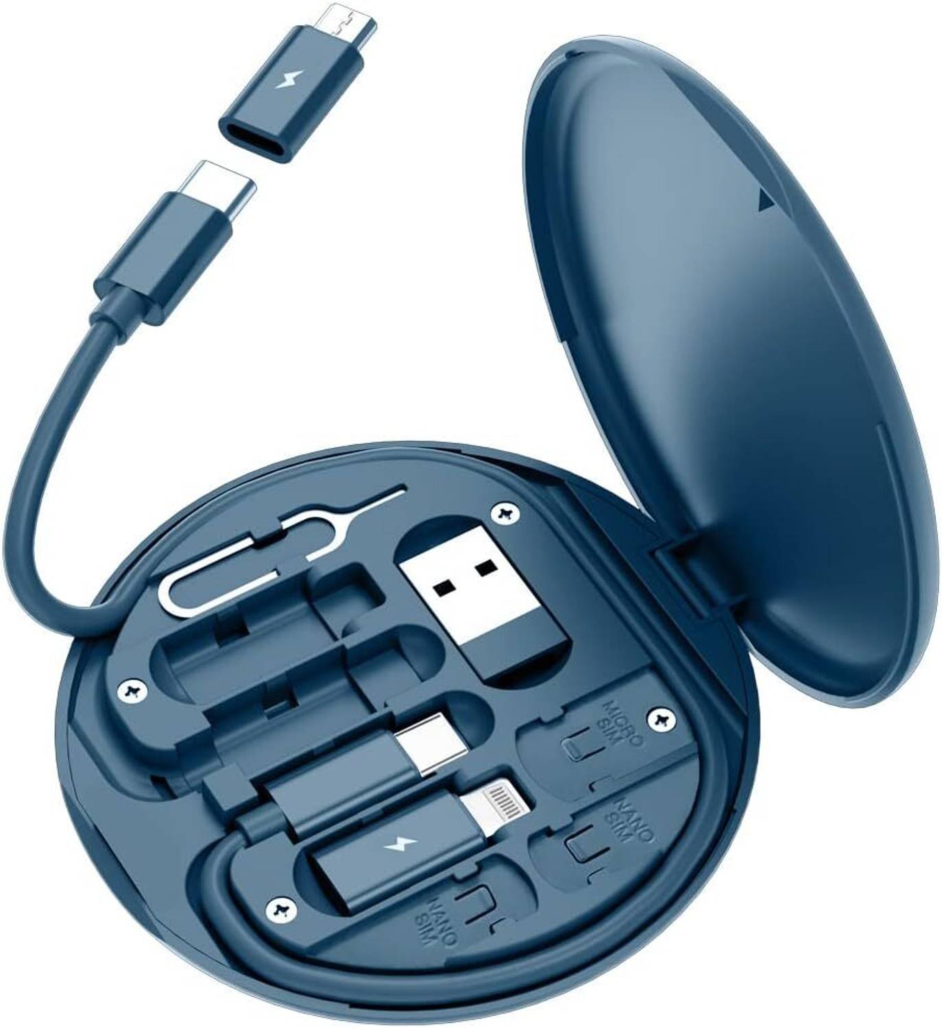 TAAPSEE Lightning, Micro USB, USB Type C OTG Adapter