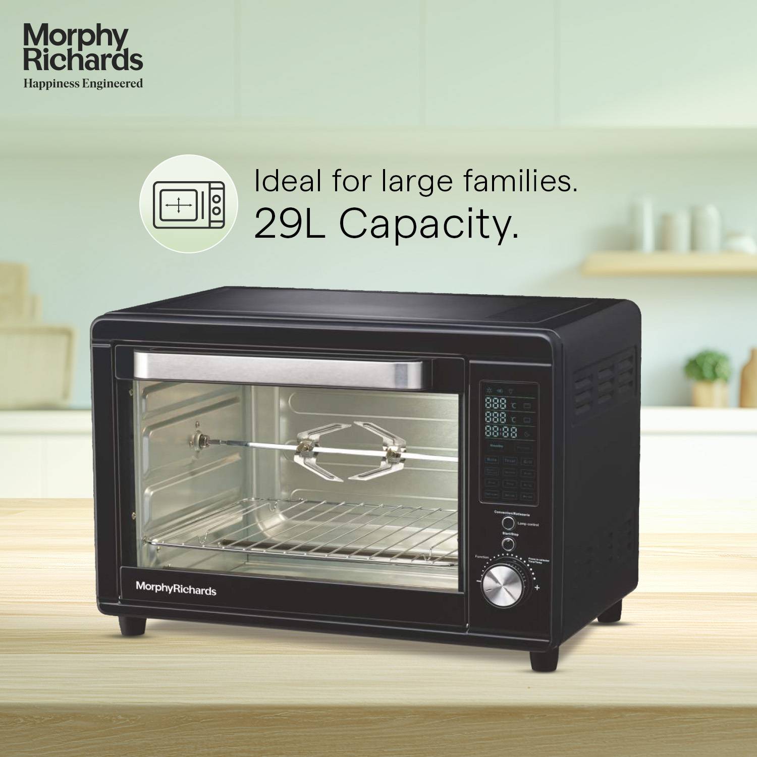 Morphy Richards 29L OTG 510057, Blue - Image 3