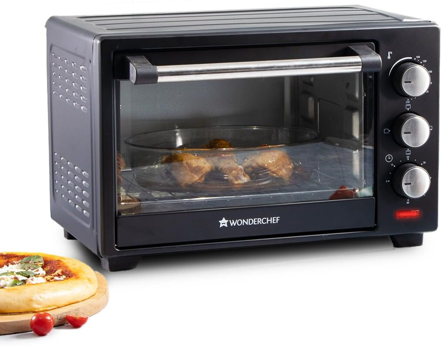 Image of WONDERCHEF 19-Litre Oven Toaster Grill OTG 63152143, Black
