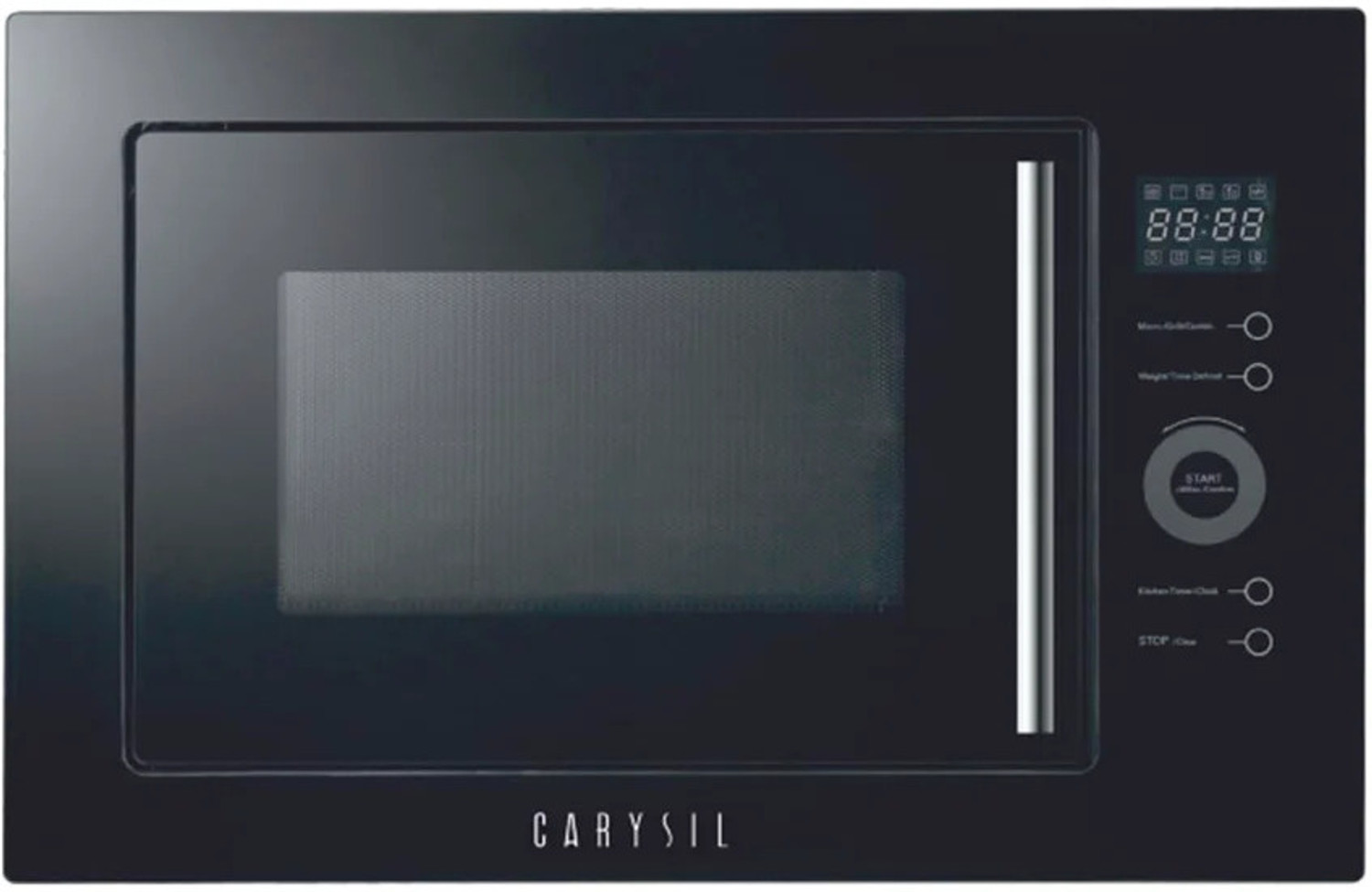 Image of Carysil 25-Litre Oven Toaster Grill OTG MWO01, Black