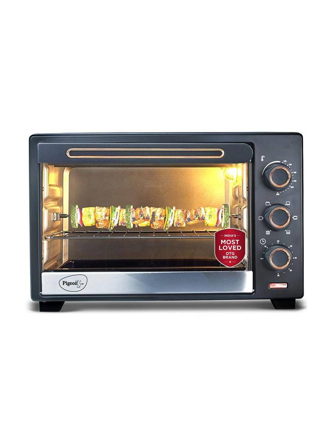 Pigeon 20-Litre OTG Oven Toaster Grill, Black - Image 1