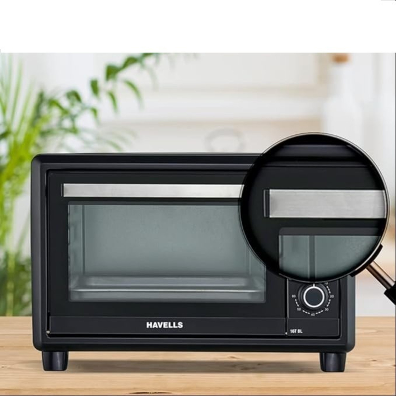 Image of HAVELLS 20-Litre Oven Toaster Grill OTG (GHCOTCVK138), BLACK