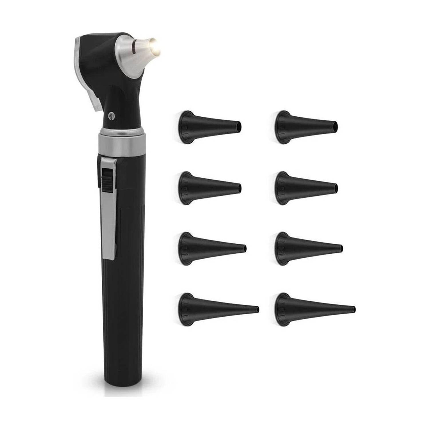 BOS MEDICARE Pocket LED Fiber- optic Otoscope with AA Battery Handle Mini Fiber Optic Otoscope LED Otoscope