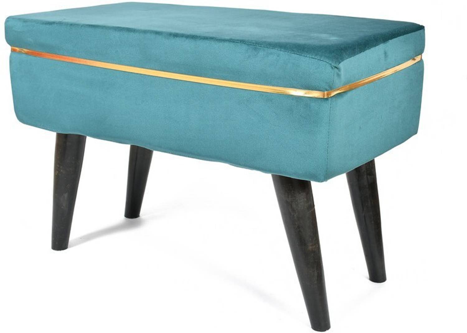ShadowKart Foam Standard Ottoman (Finish Color - Square-Seagreen,