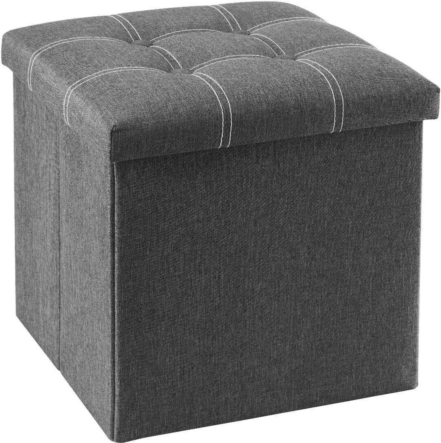 Image of VICHAXAN Fabric Standard Ottoman