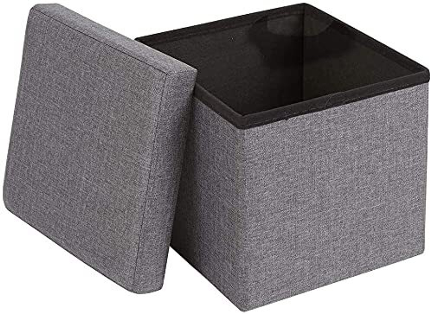 Image of Larihk Retail Fabric Cube Ottoman