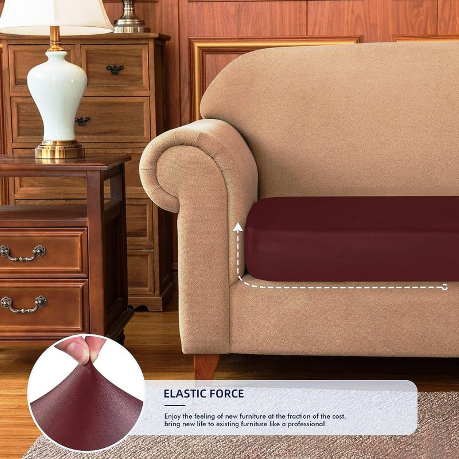 Image of AARJU HOME DECORE Foam Pouf