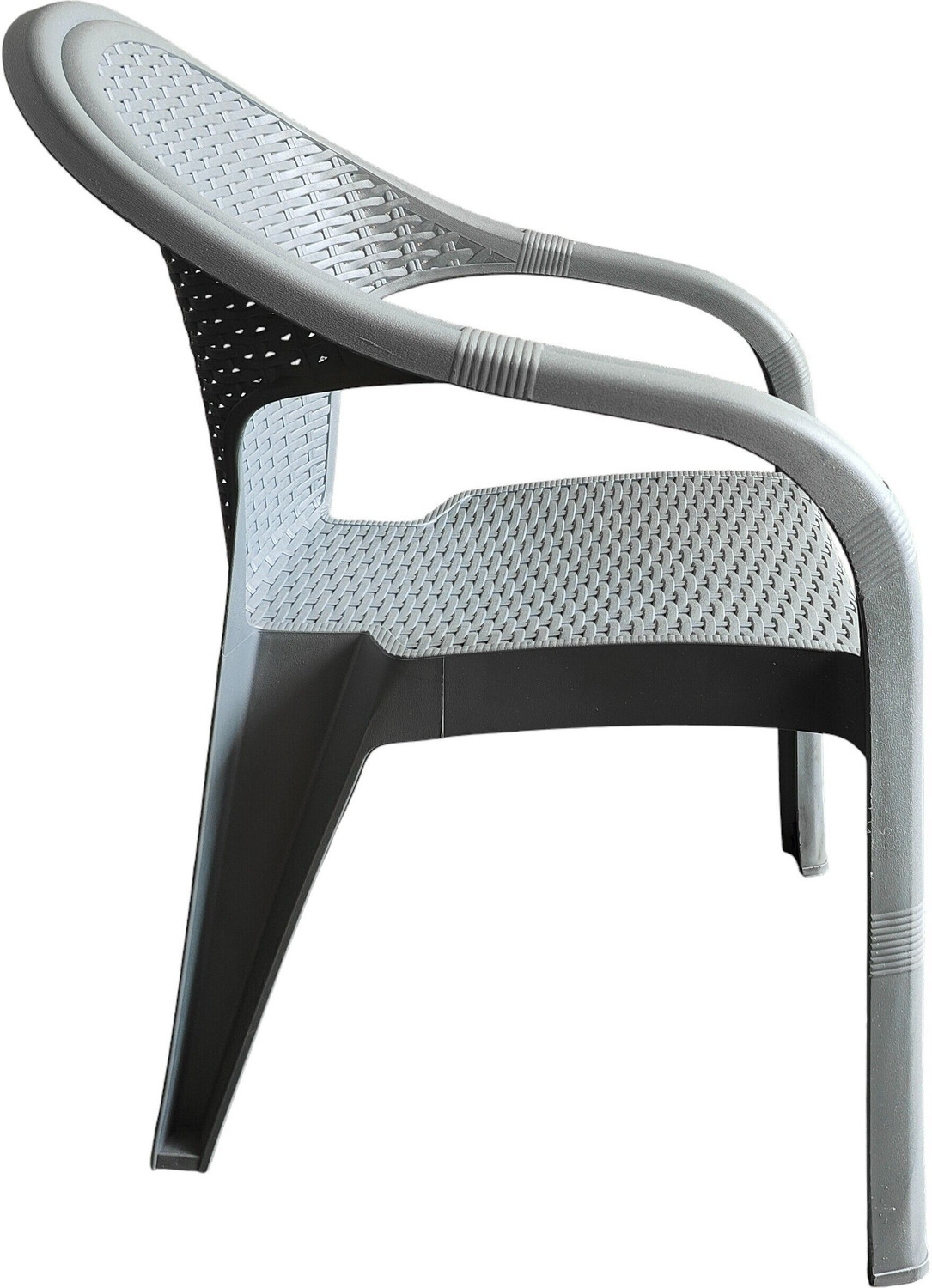 Image of TrendyLivings Sizz Plastic Chair for Home, Garden Plastic Outdoor Chair