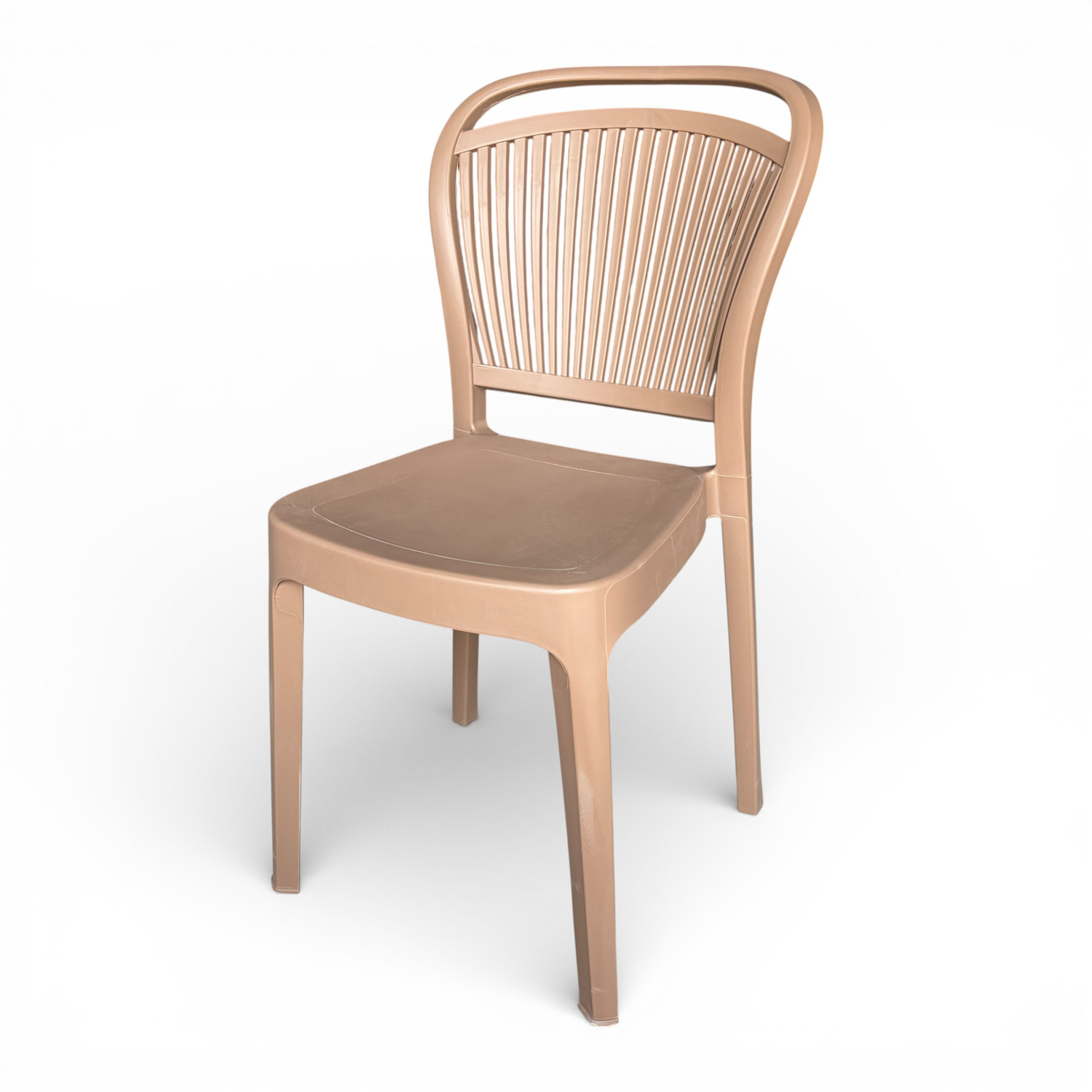 Image of Furniture Yard Mango Salsa Plastic Chair /Stackable Plastic Chair /Strong & Sturdy Structure / Plastic Outdoor Chair
