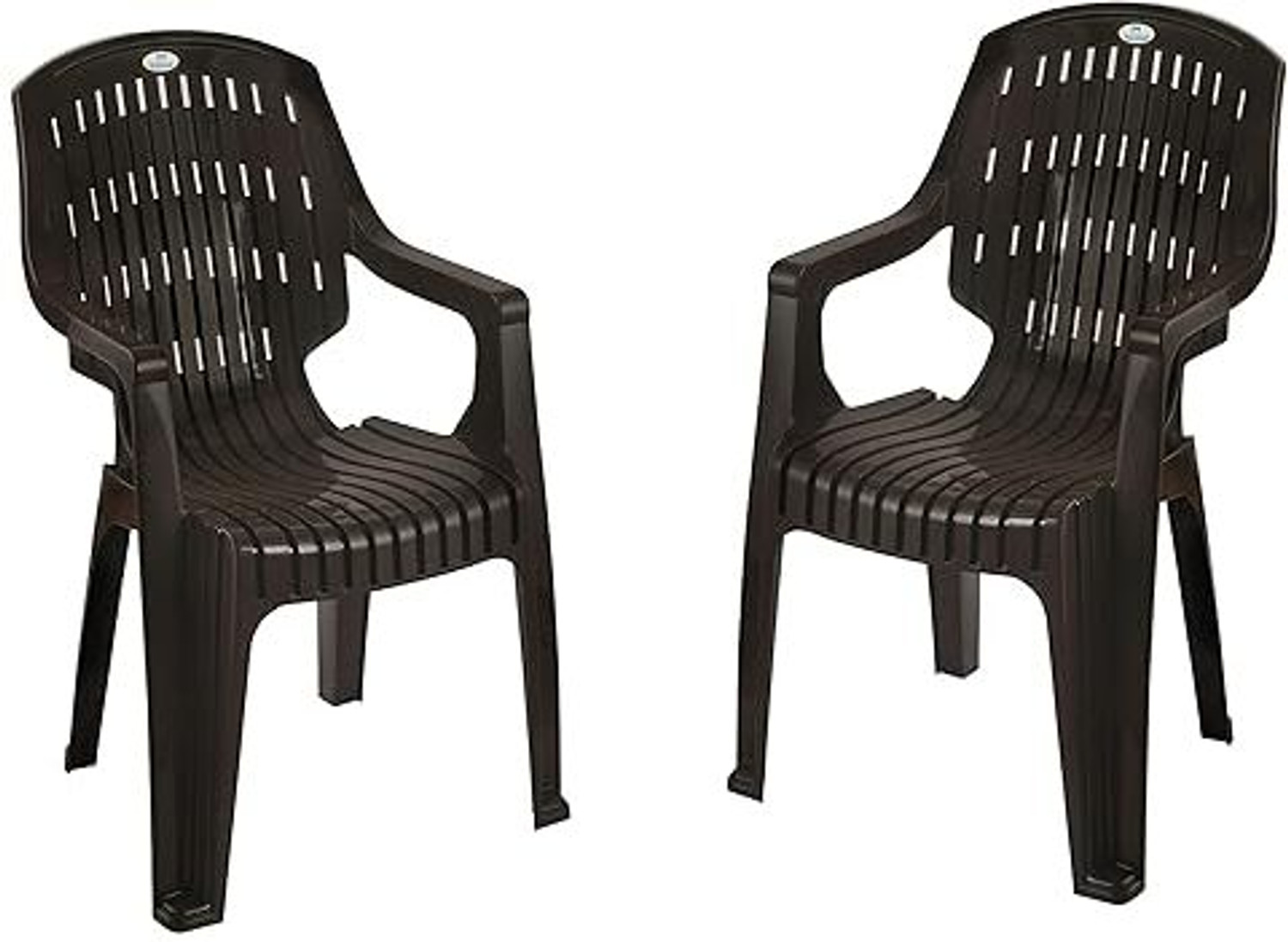 Image of Nilkamal PLASTIC OUTDOOR CHAIR WITH ARMS FOR HOME /OFFICE /LAWN Plastic Outdoor Chair