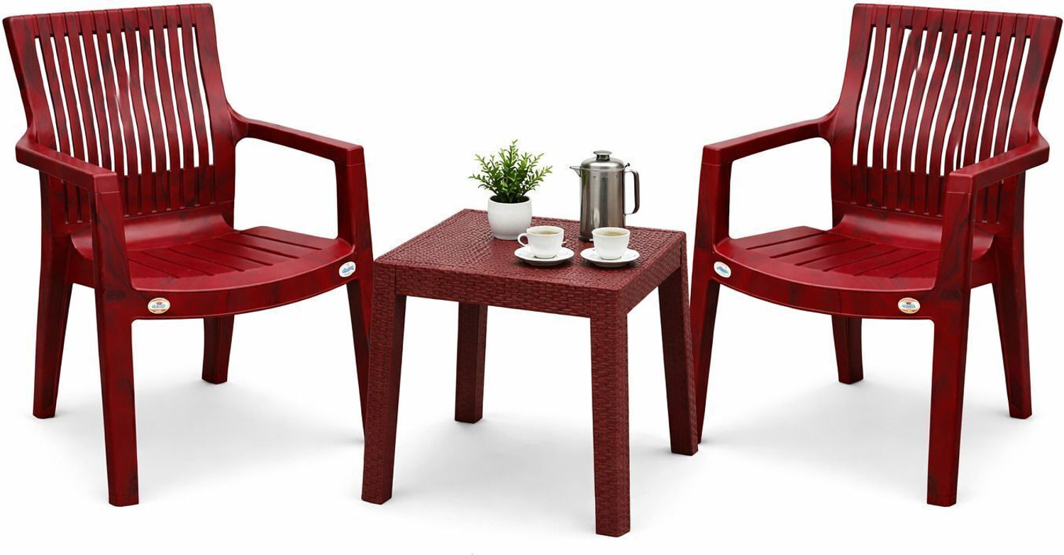 Image of SRI GAYATHRI POLYMERS Comfortable Seating for Home&Living Room|Outdoor|Indoor|Office Mat&Gloss Pattern Plastic Outdoor Chair