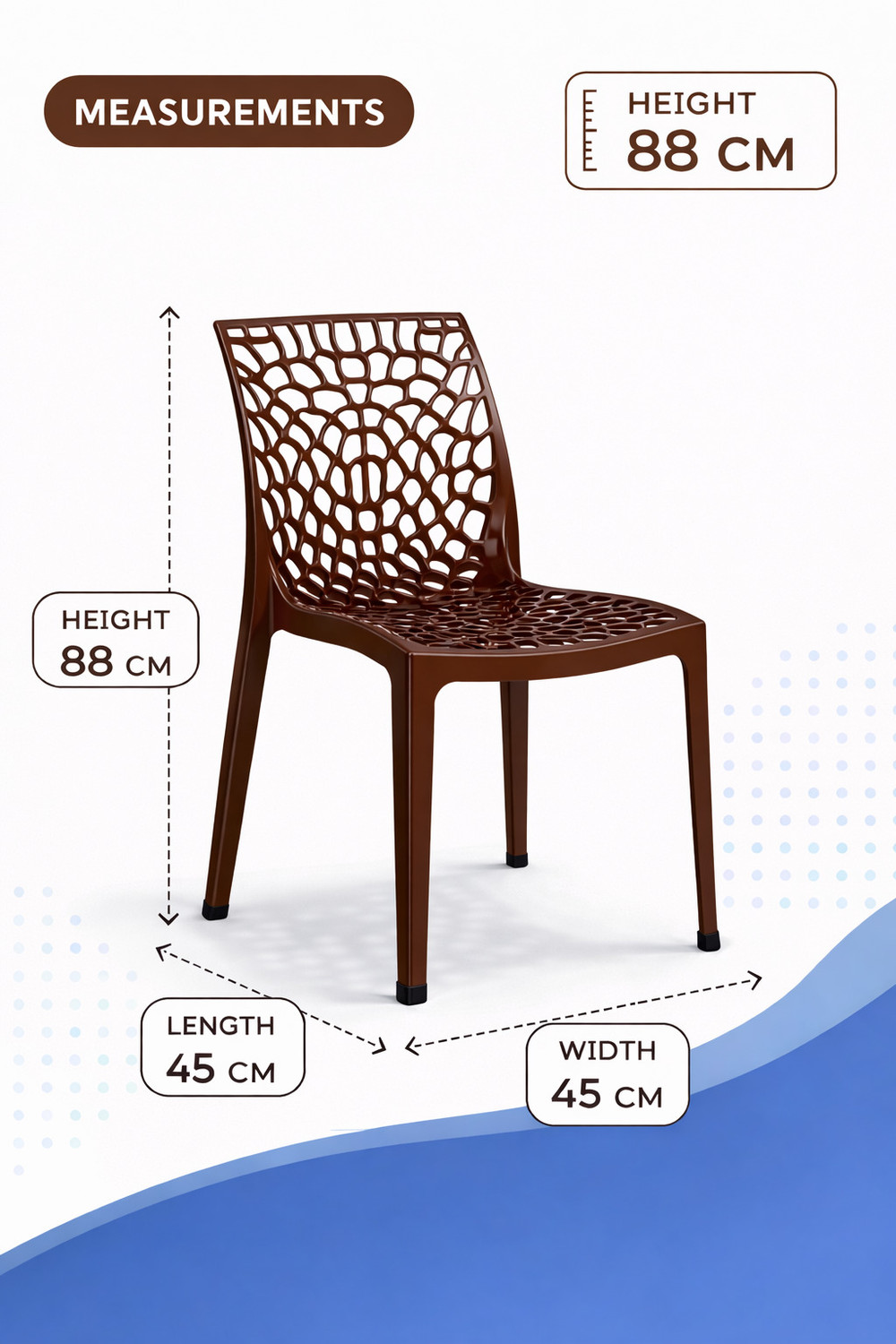 Image of SRI GAYATHRI POLYMERS Plastic Outdoor Chair