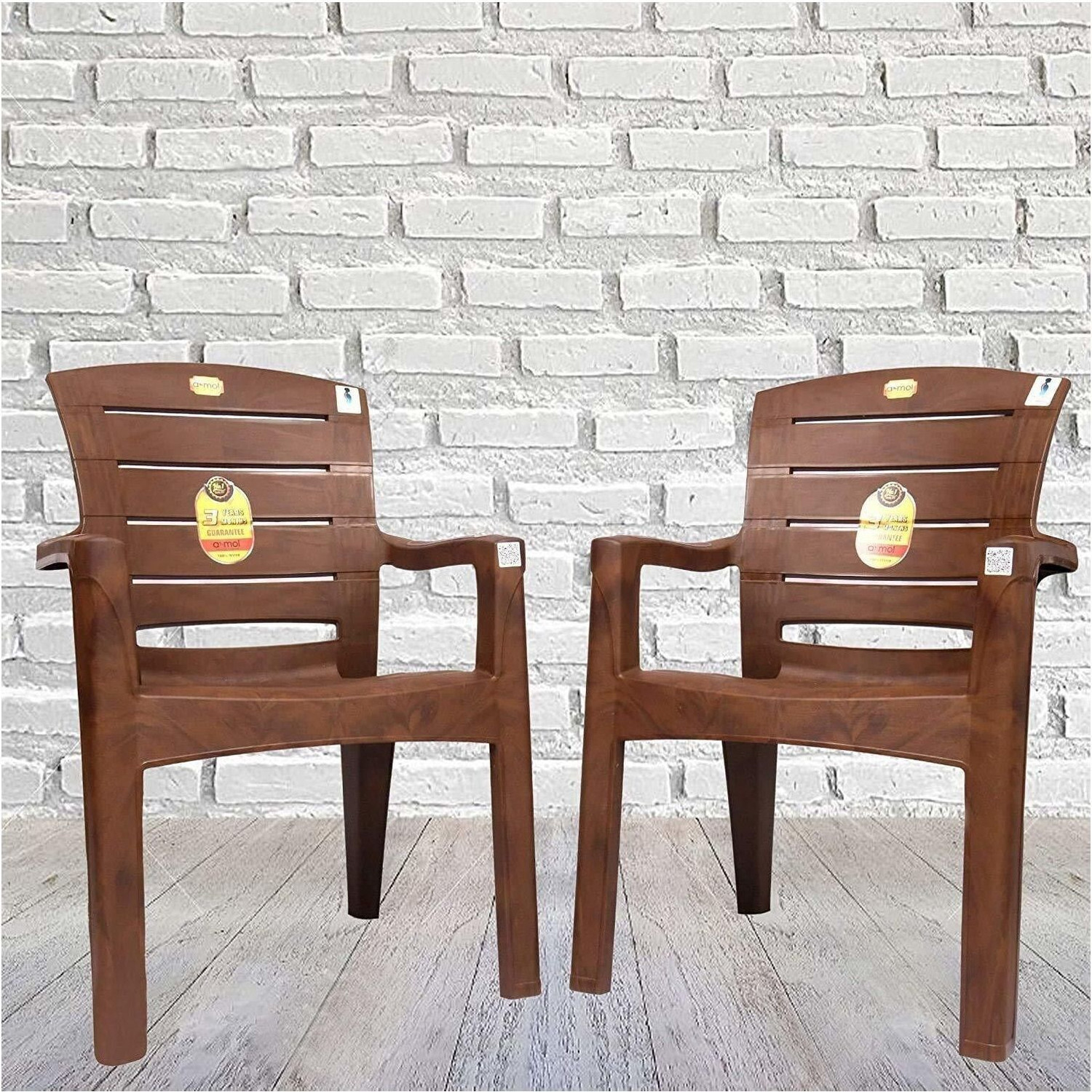 Image of Anmol Plastic chair heavy duty chair for home office and restaurant Plastic Outdoor Chair