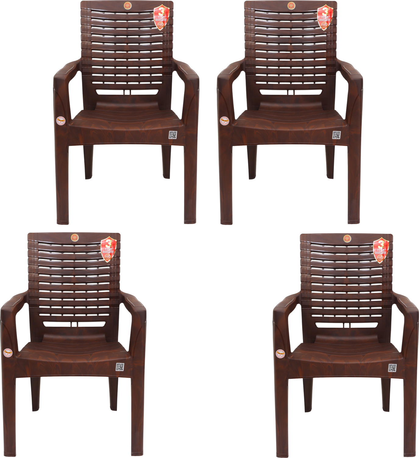 Image of PRIMEGOLD KING for Home,Office | Comfortable, ArmRest | Bearing Capacity upto 200Kg Plastic Outdoor Chair